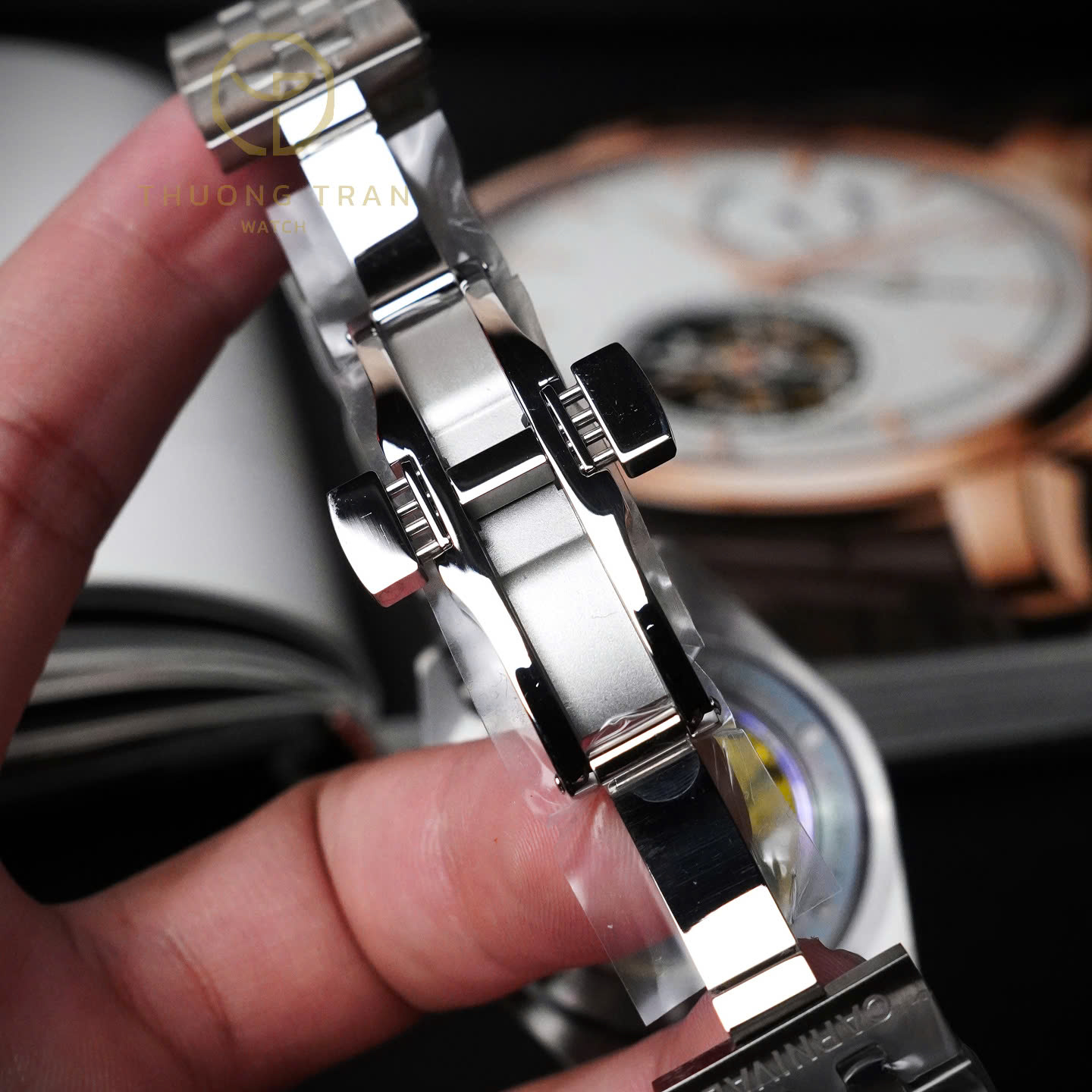 ĐỒNG HỒ NAM XÀ CỪ CARNIVAL AUTOMAITC 8131G-VT-MOP (XÀ CỪ TRẮNG)