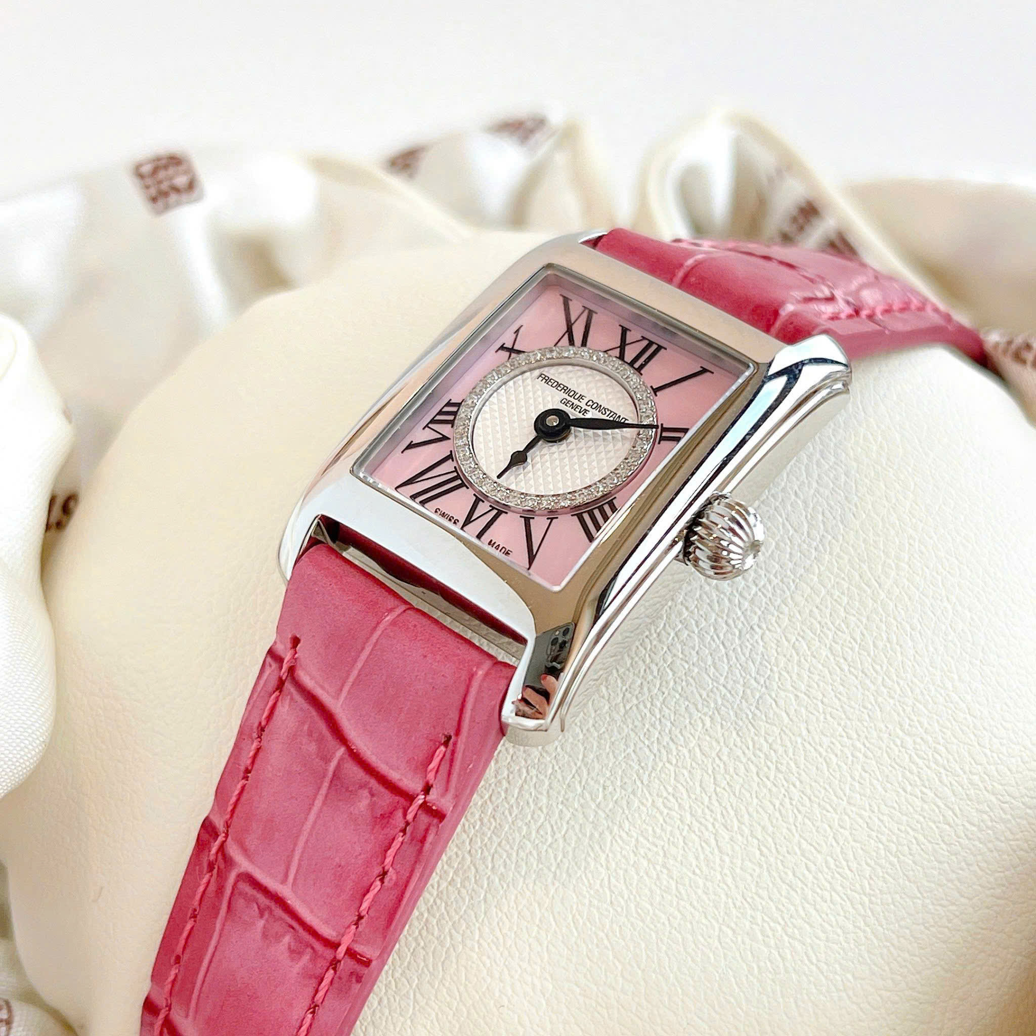 FREDERIQUE CONSTANT QUARTZ PINK RIBBON SPECIAL FC-200MPWCD16-PR