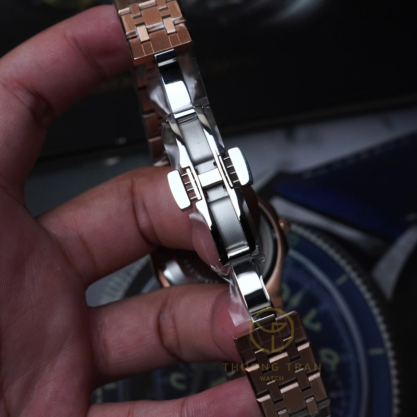 ĐỒNG HỒ NỮ CARNIVAL XÀ CỪ ĐEN 8160L-VH-DK BLACK MOP