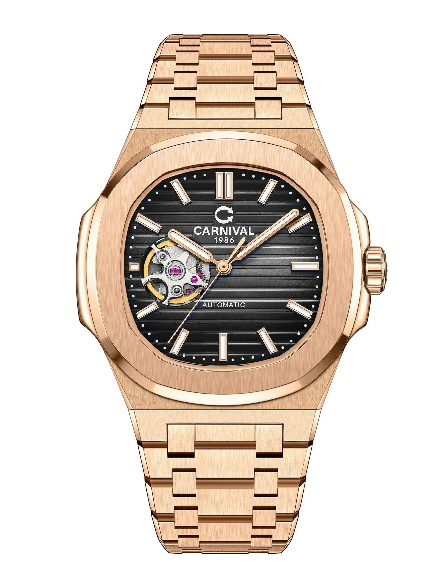 ĐỒNG HỒ NAM CARNIVAL OPEN HEART AUTOMATIC 8128G1-VH-D