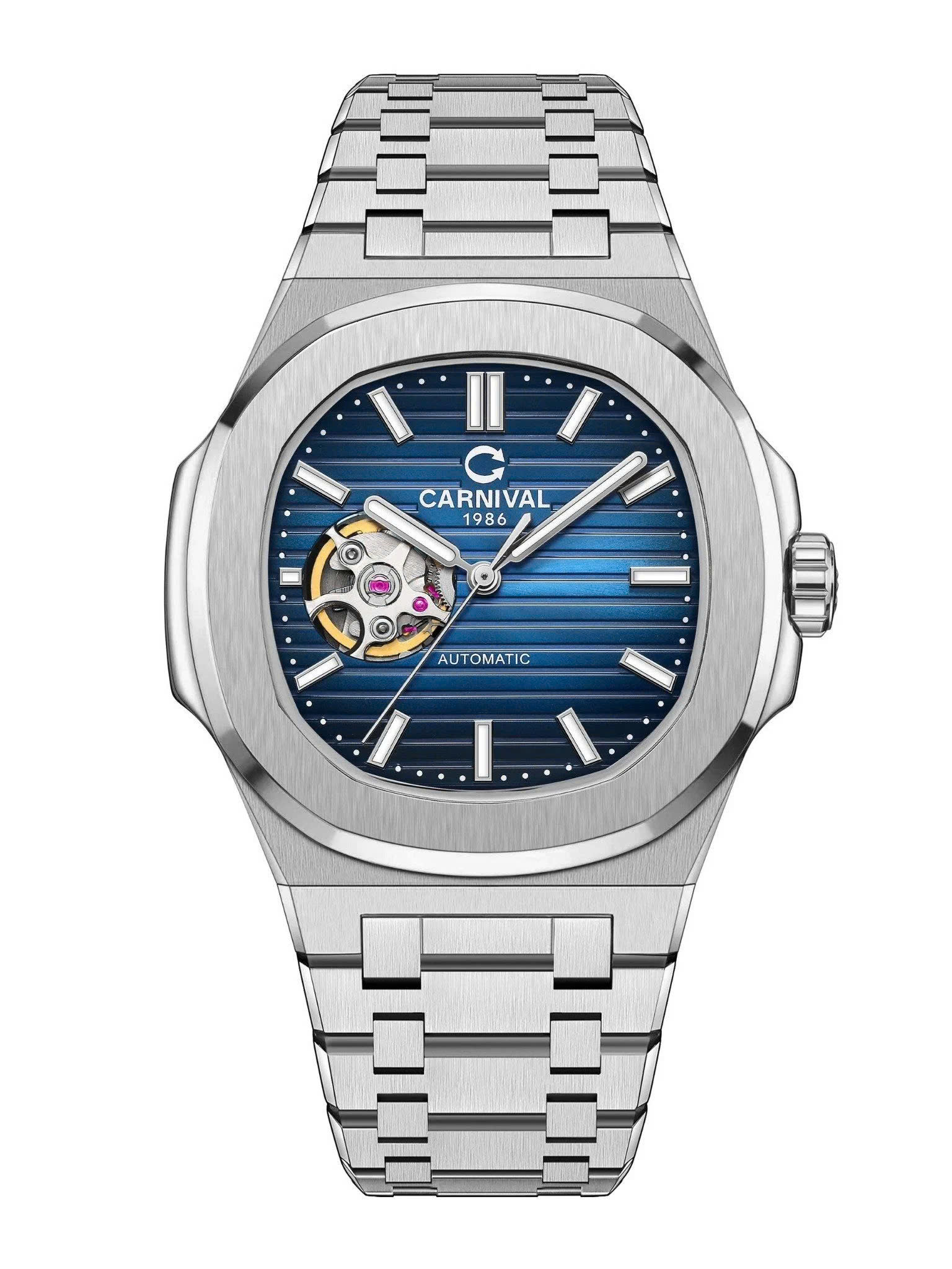 ĐỒNG HỒ NAM CARNIVAL OPEN HEART AUTOMATIC 8128G1-VT-X