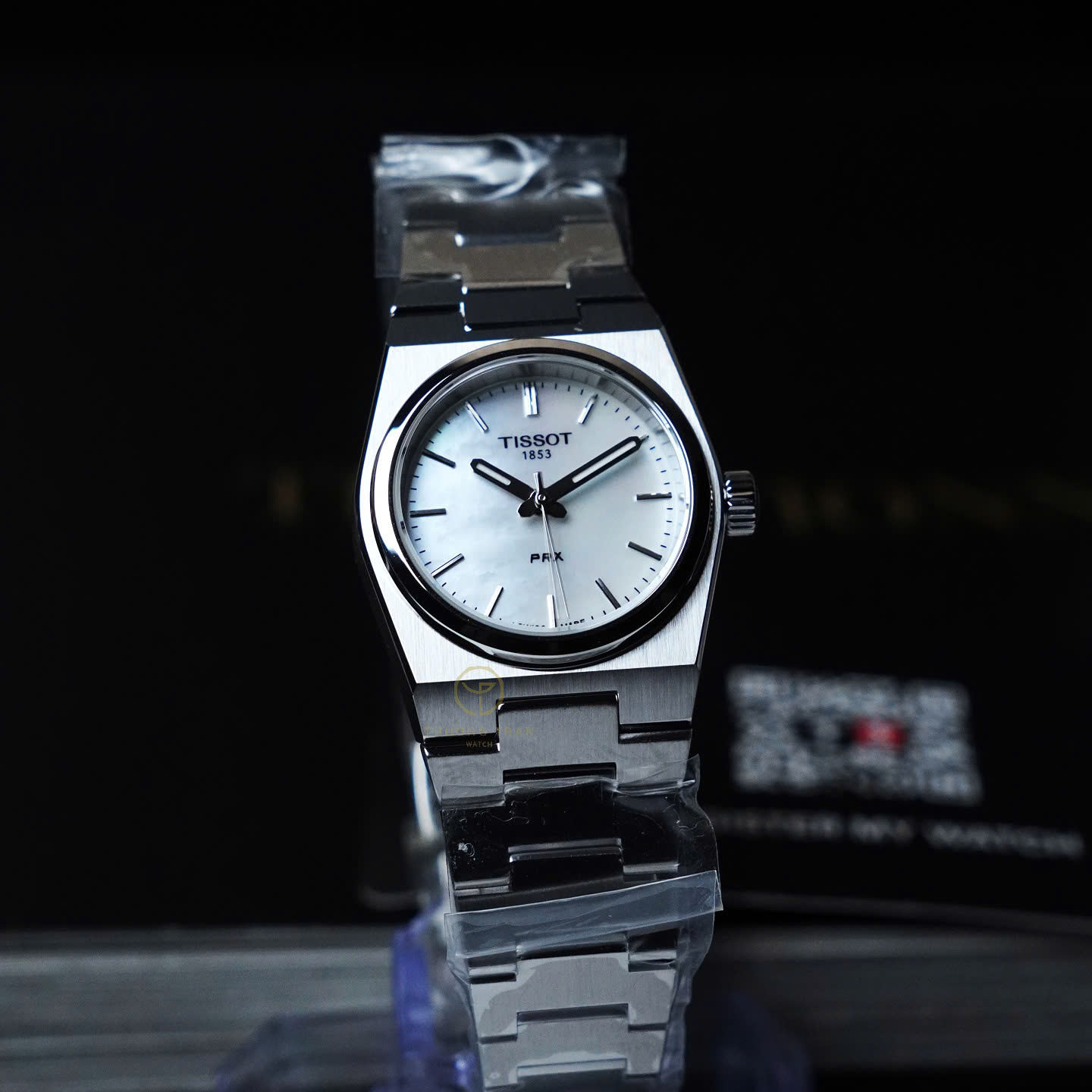 ĐỒNG HỒ NỮ TISSOT PRX QUARTZ MOP 25MM T137.010.11.111.00