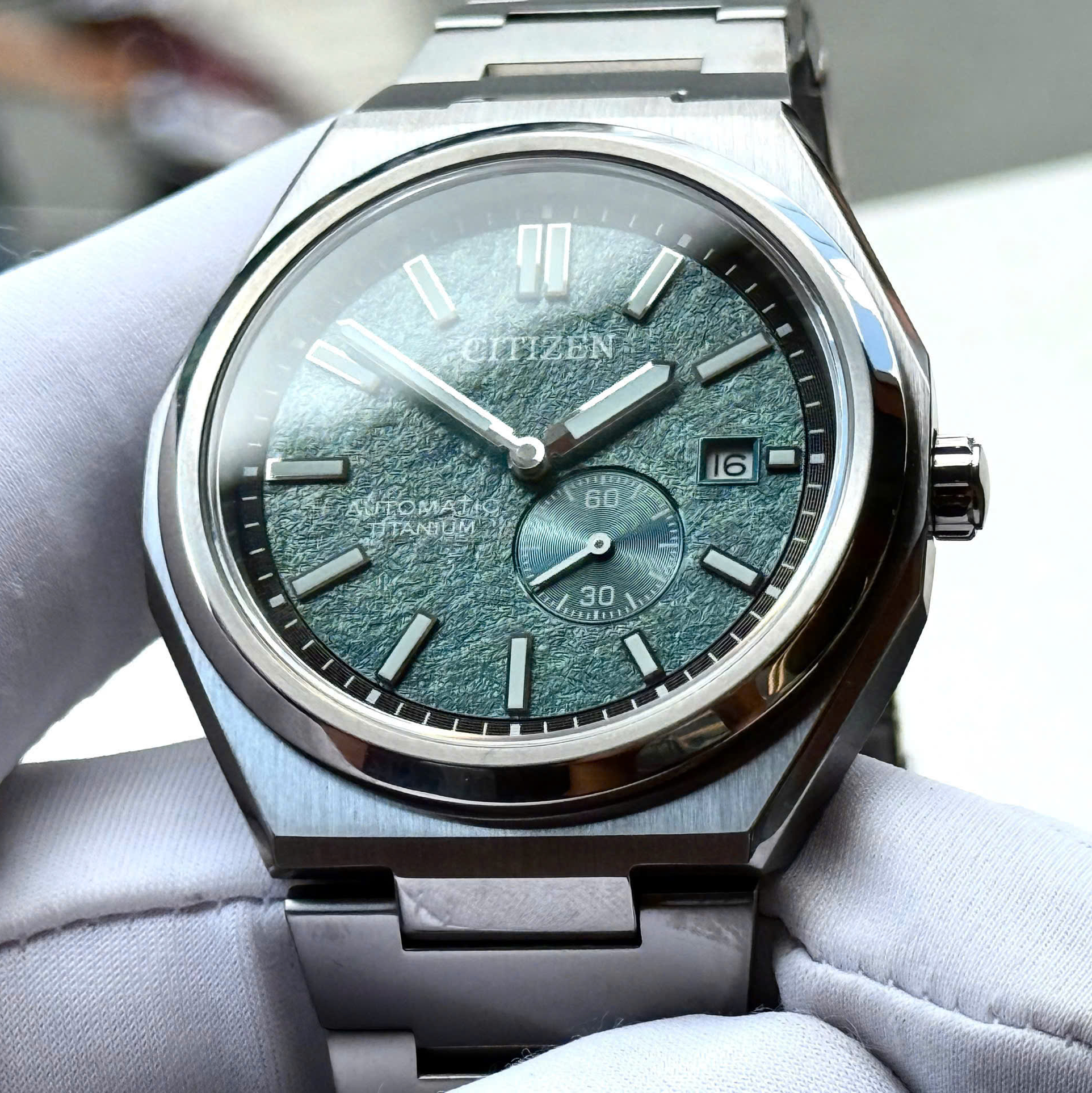 ĐỒNG HỒ NAM CITIZEN AUTOMATIC ZENSHIN SUPER TITANIUM NJ0180-80X