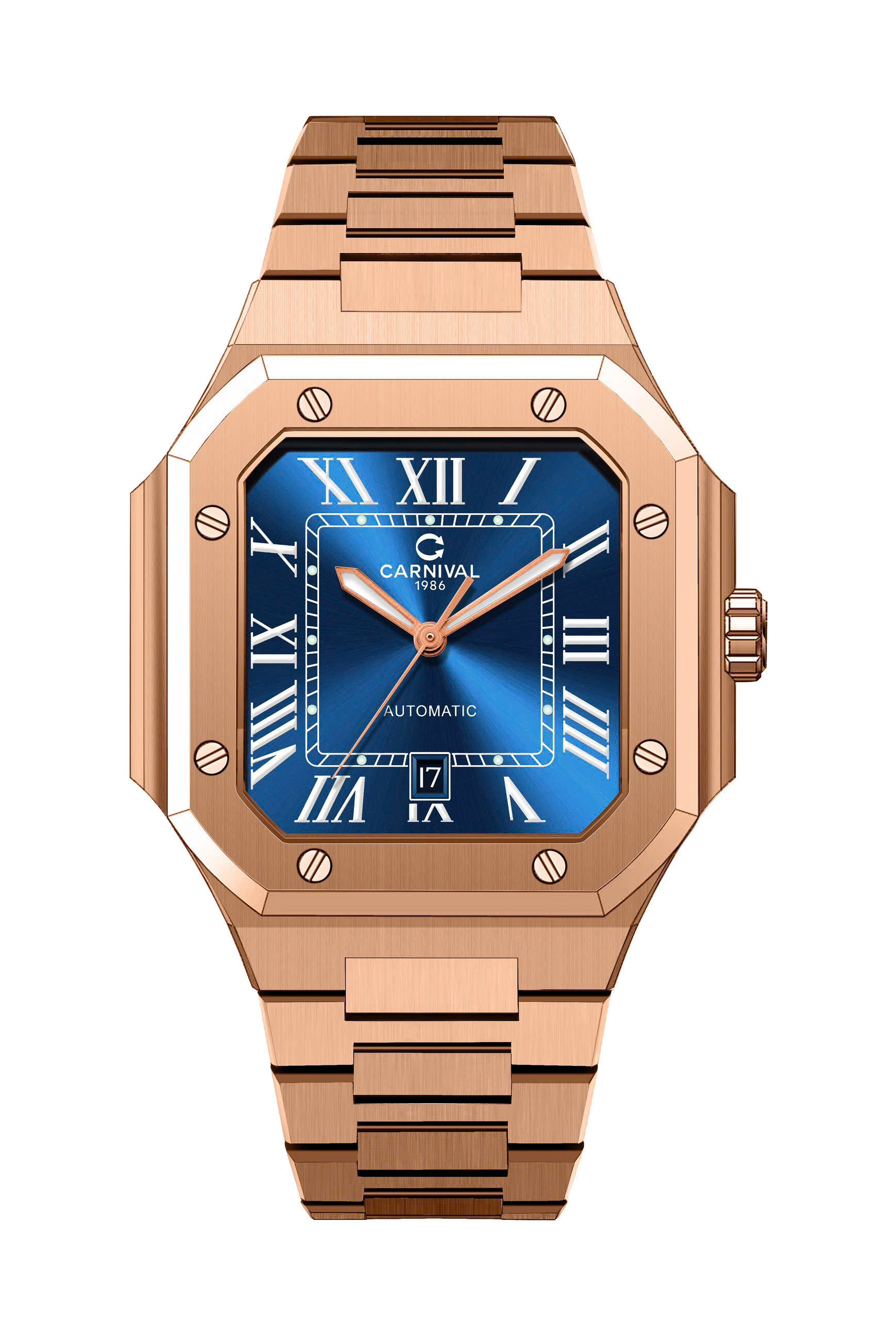 ĐỒNG HỒ NAM CARNIVAL AUTOMATIC XANH DƯƠNG 8169G-VH-X