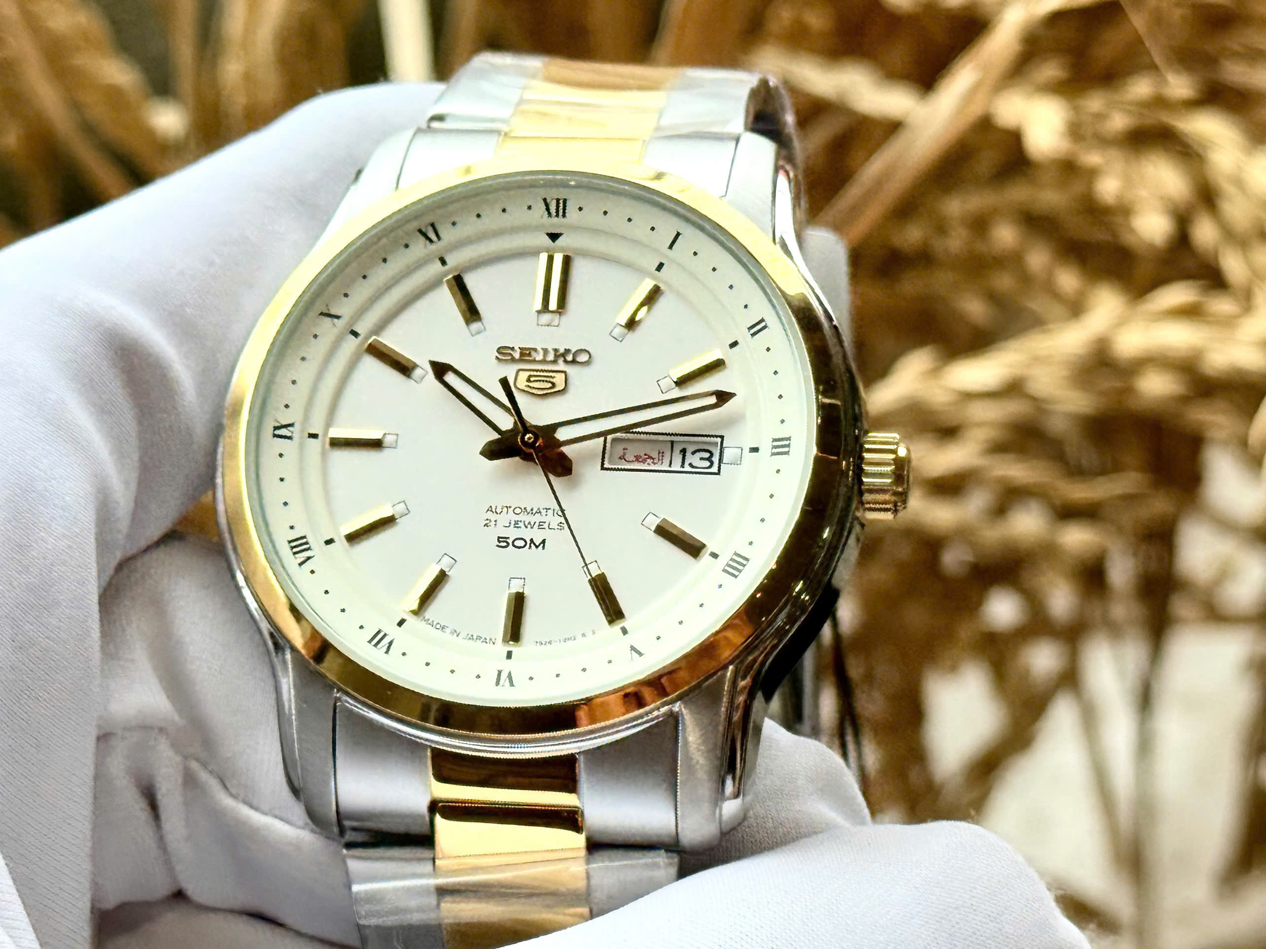 ĐỒNG HỒ NAM SEIKO 5 AUTOMAITC SNKP14J1