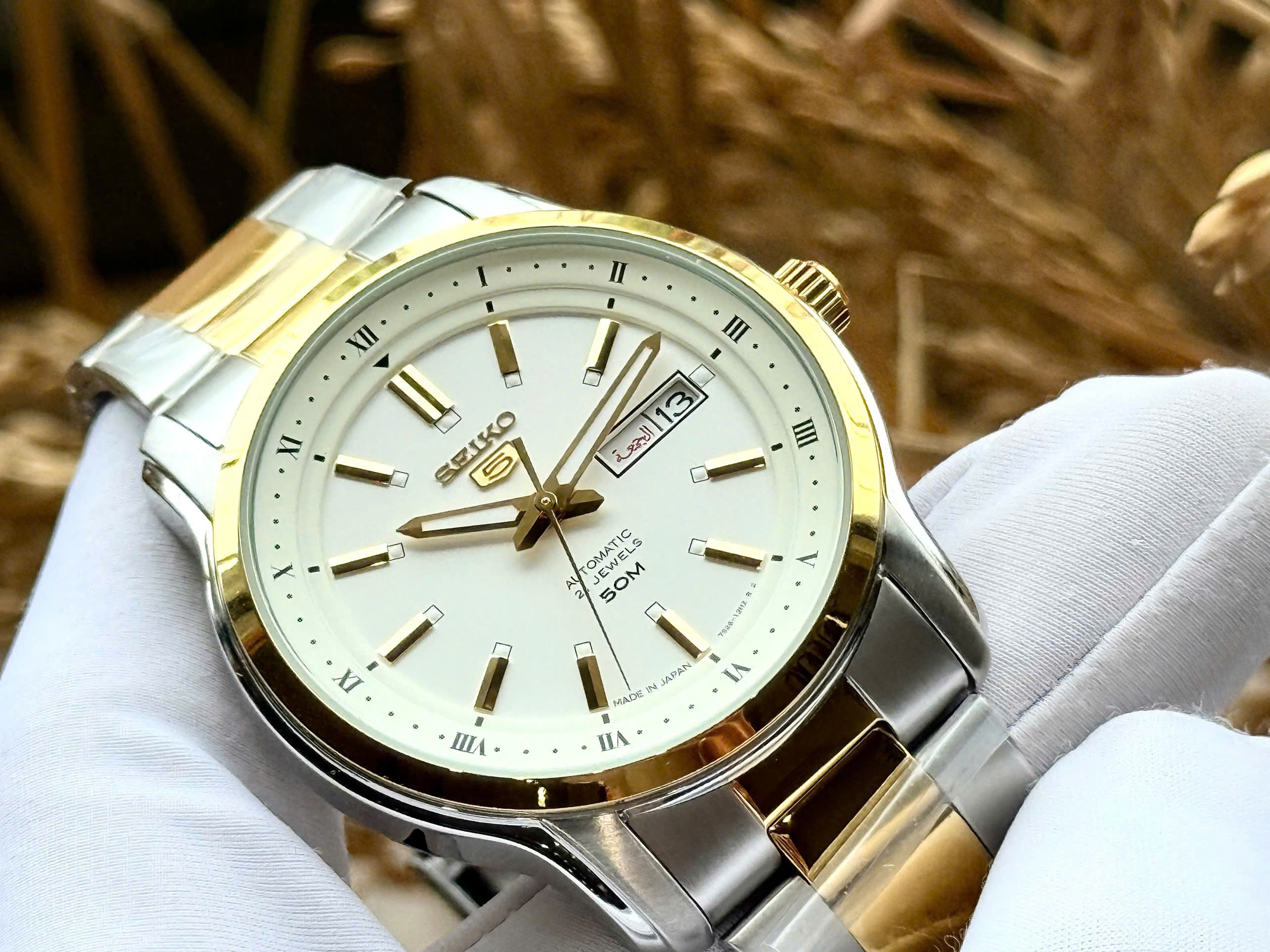 ĐỒNG HỒ NAM SEIKO 5 AUTOMAITC SNKP14J1