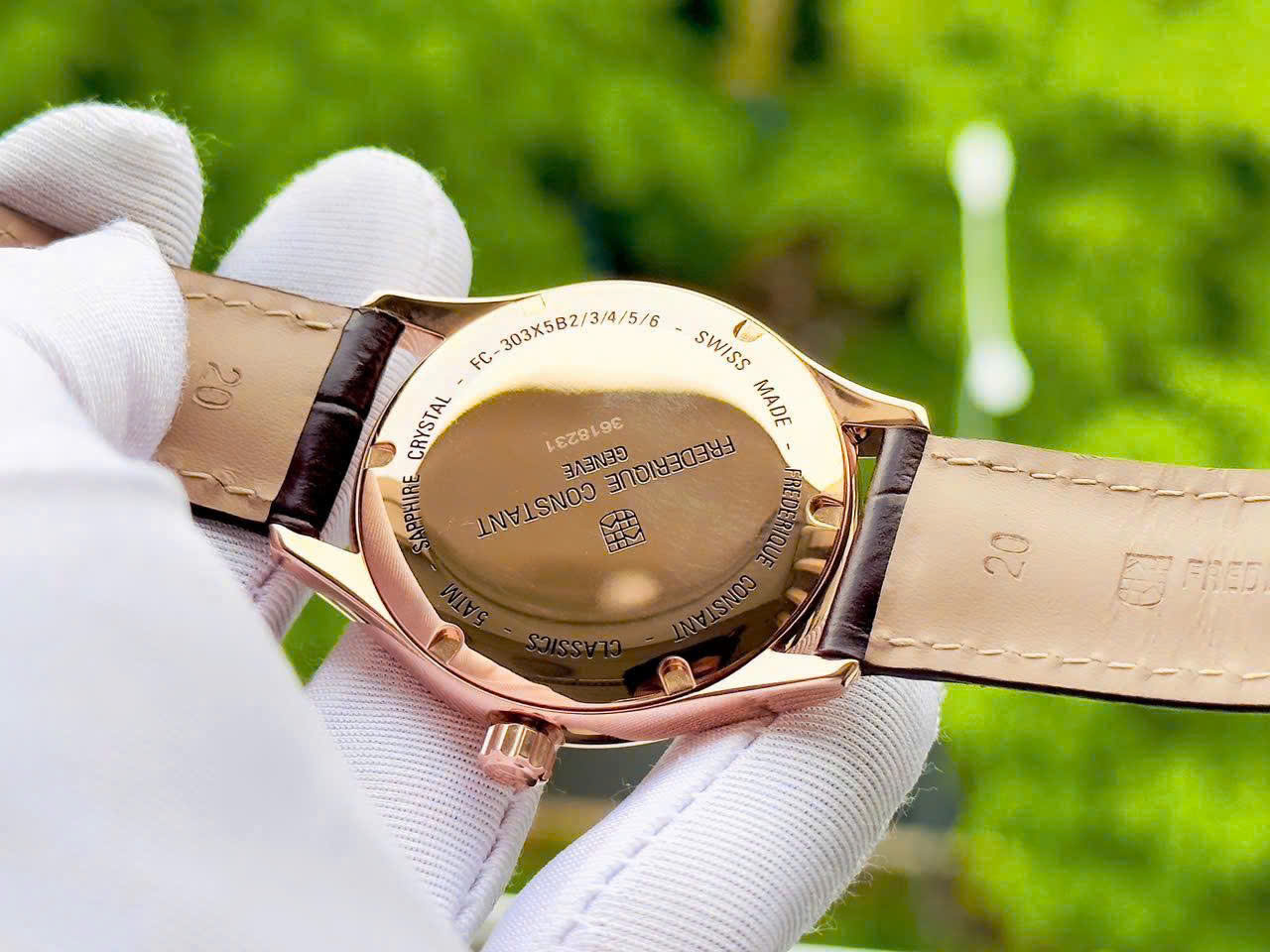 ĐỒNG HỒ NAM FREDERIQUE CONSTANT AUTOMATIC FC-303WRB5B4