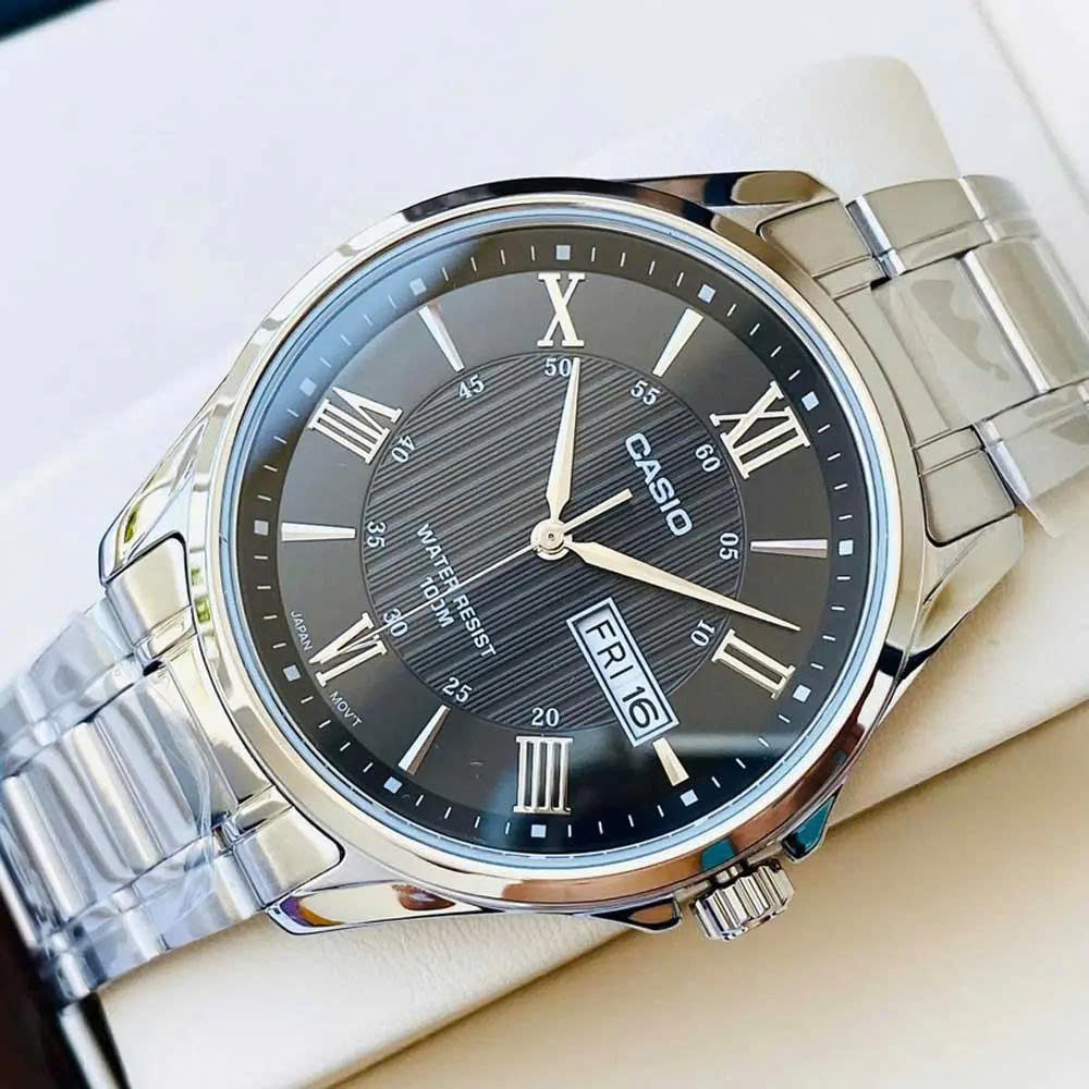 ĐỒNG HỒ NAM CASIO QUARTZ MTP-1384D-1AVDF