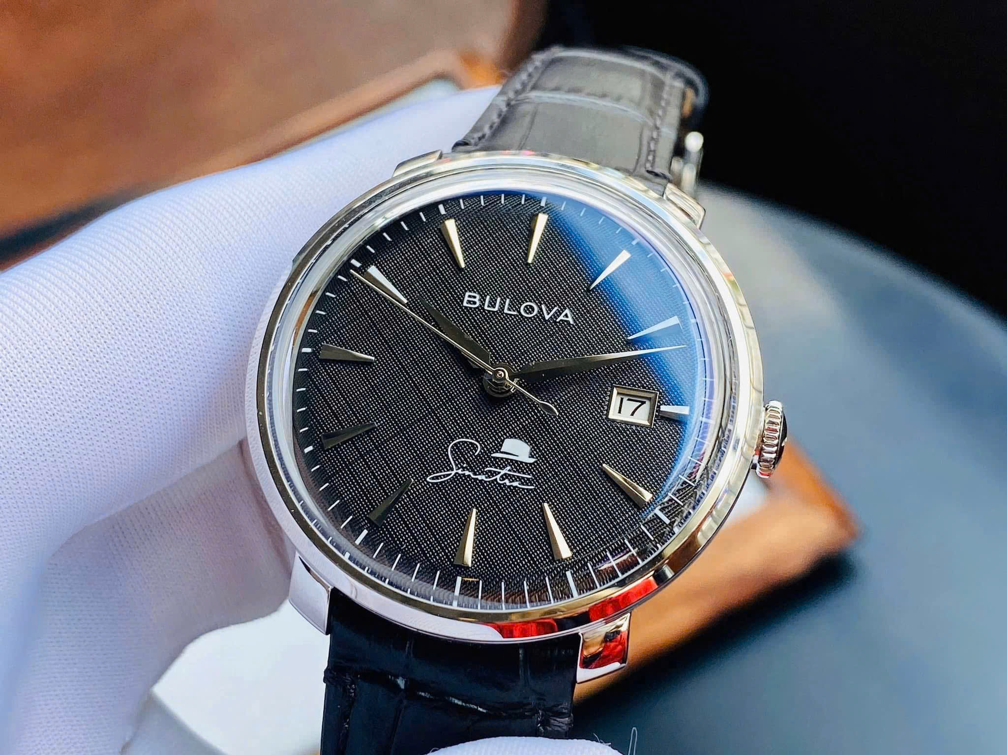 ĐỒNG HỒ NAM BULOVA FRANK SINATRA 96B360