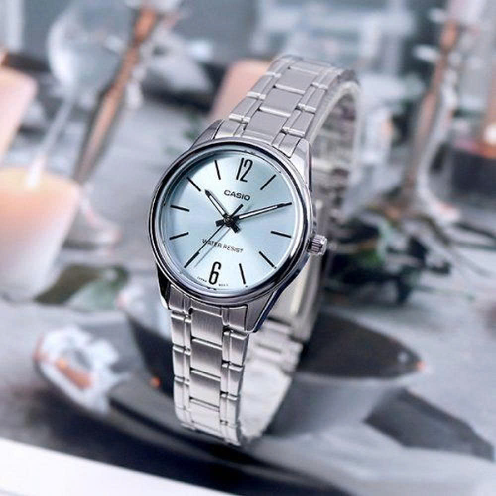 ĐỒNG HỒ NỮ CASIO QUARTZ LTP-V005D-2BUDF
