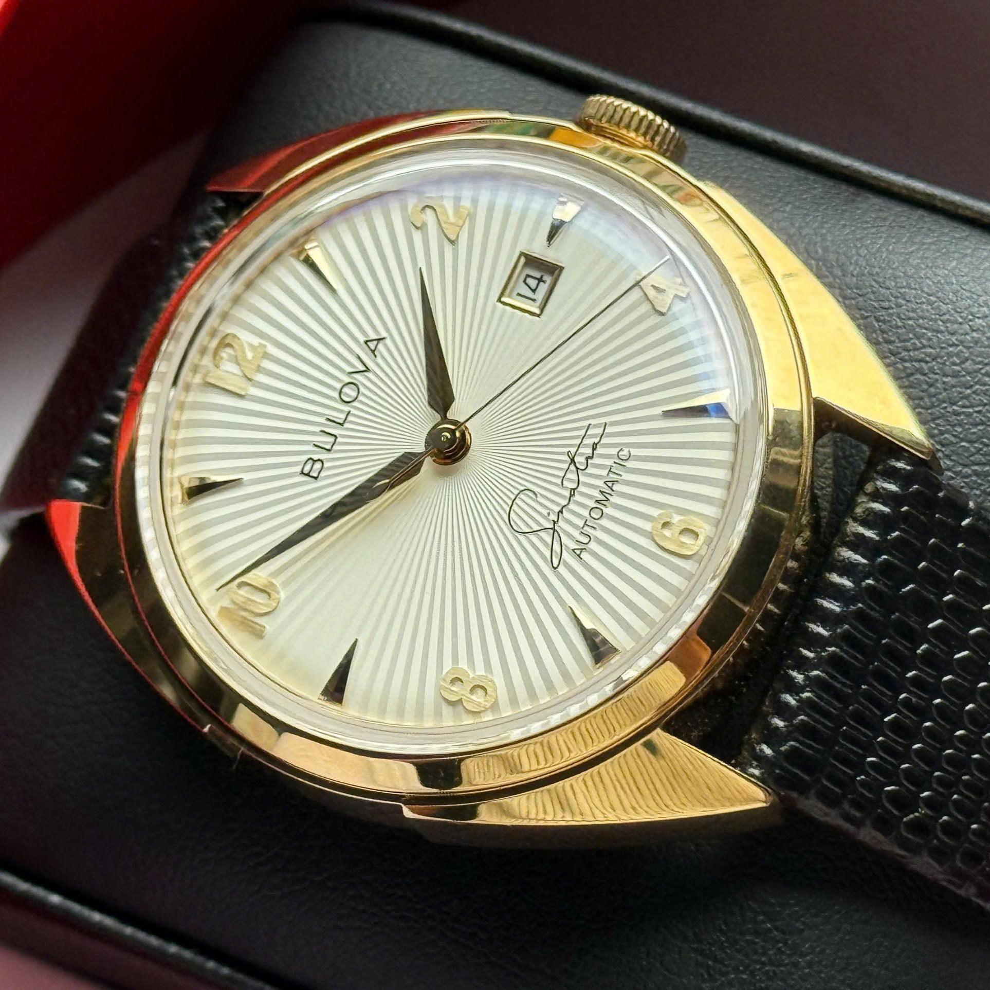 ĐỒNG HỒ NAM BULOVA FRANK SINATRA 97B196