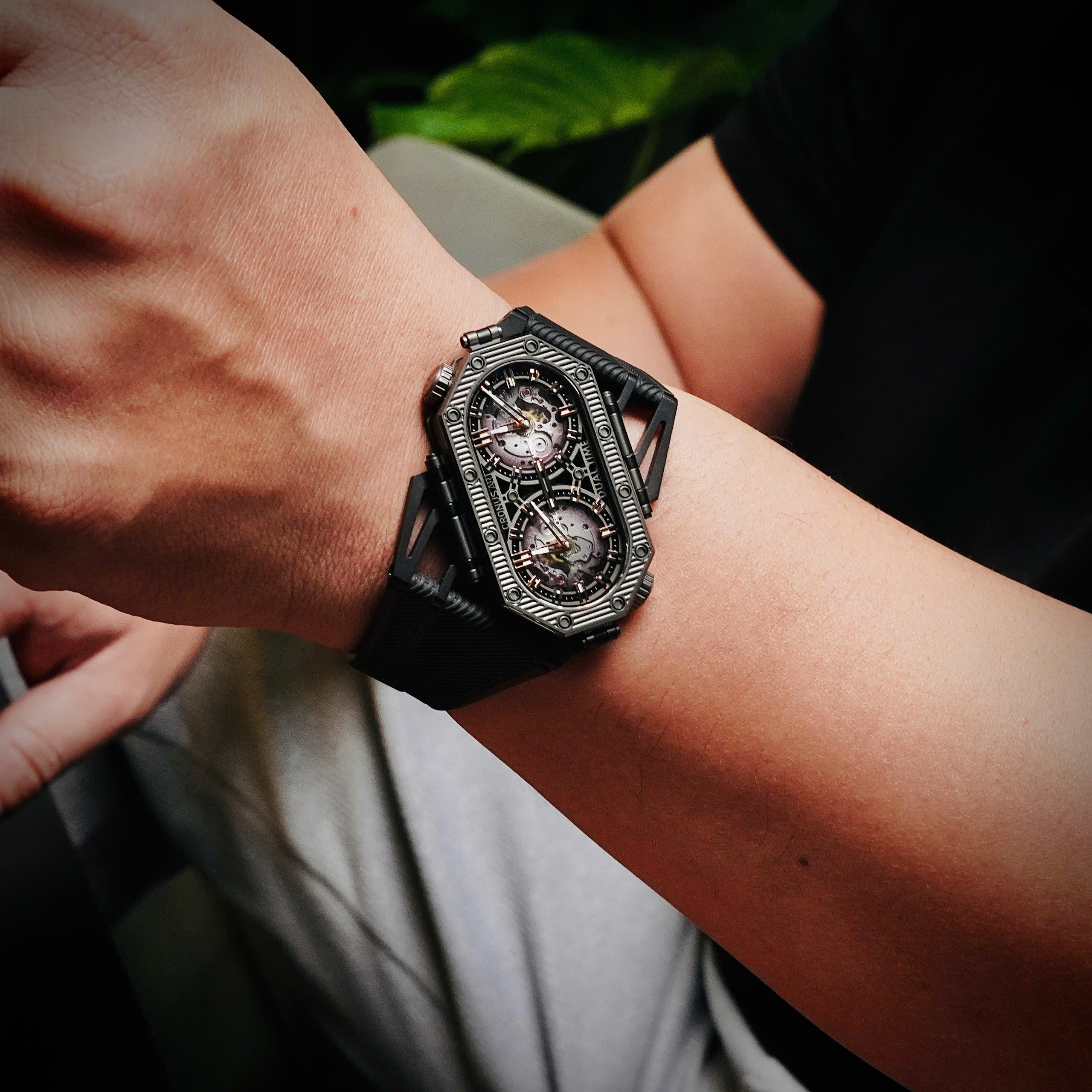 ĐỒNG HỒ NAM AUTOMATIC CRONUS ART DUALTIME CM025-008