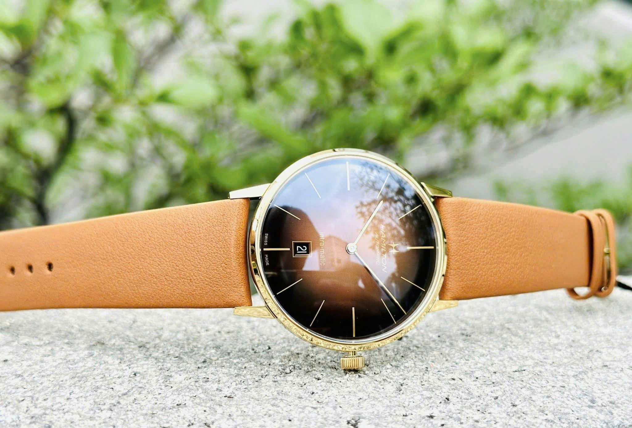 ĐỒNG HỒ NAM HAMILTON AUTOMATIC INTRA-MATIC H38735501