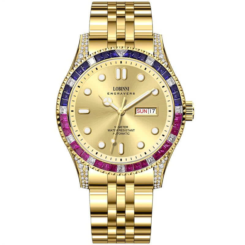 ĐỒNG HỒ NAM LOBINNI AUTOMATIC LB19036G-T2