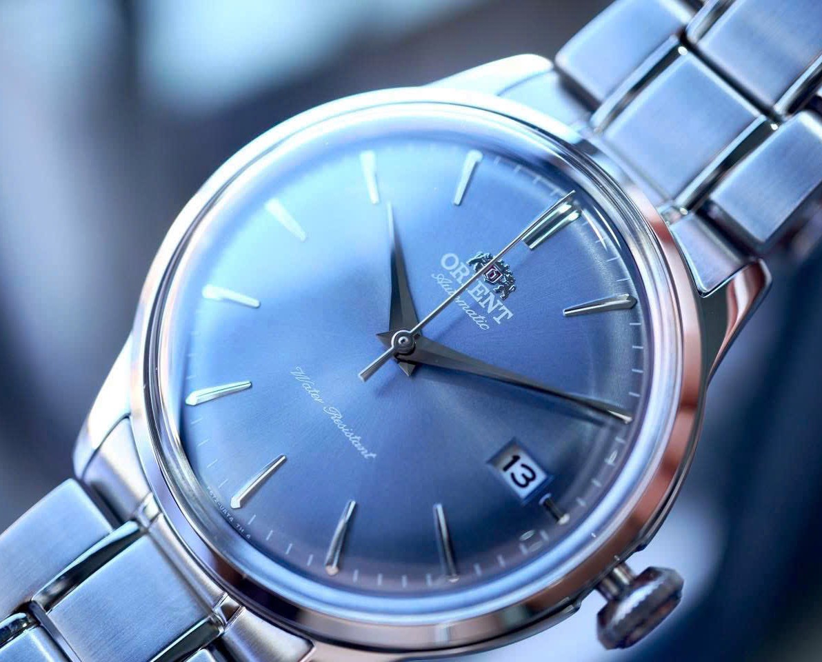 ĐỒNG HỒ NAM ORIENT BAMBINO 2025 BLUE STEEL RA-AC0M10L30B