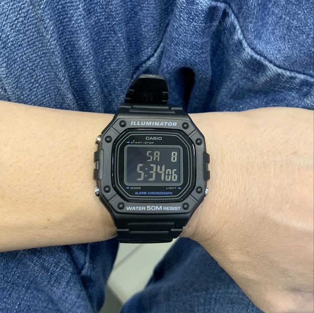 ĐỒNG HỒ NAM CASIO W-218H-1BVDF
