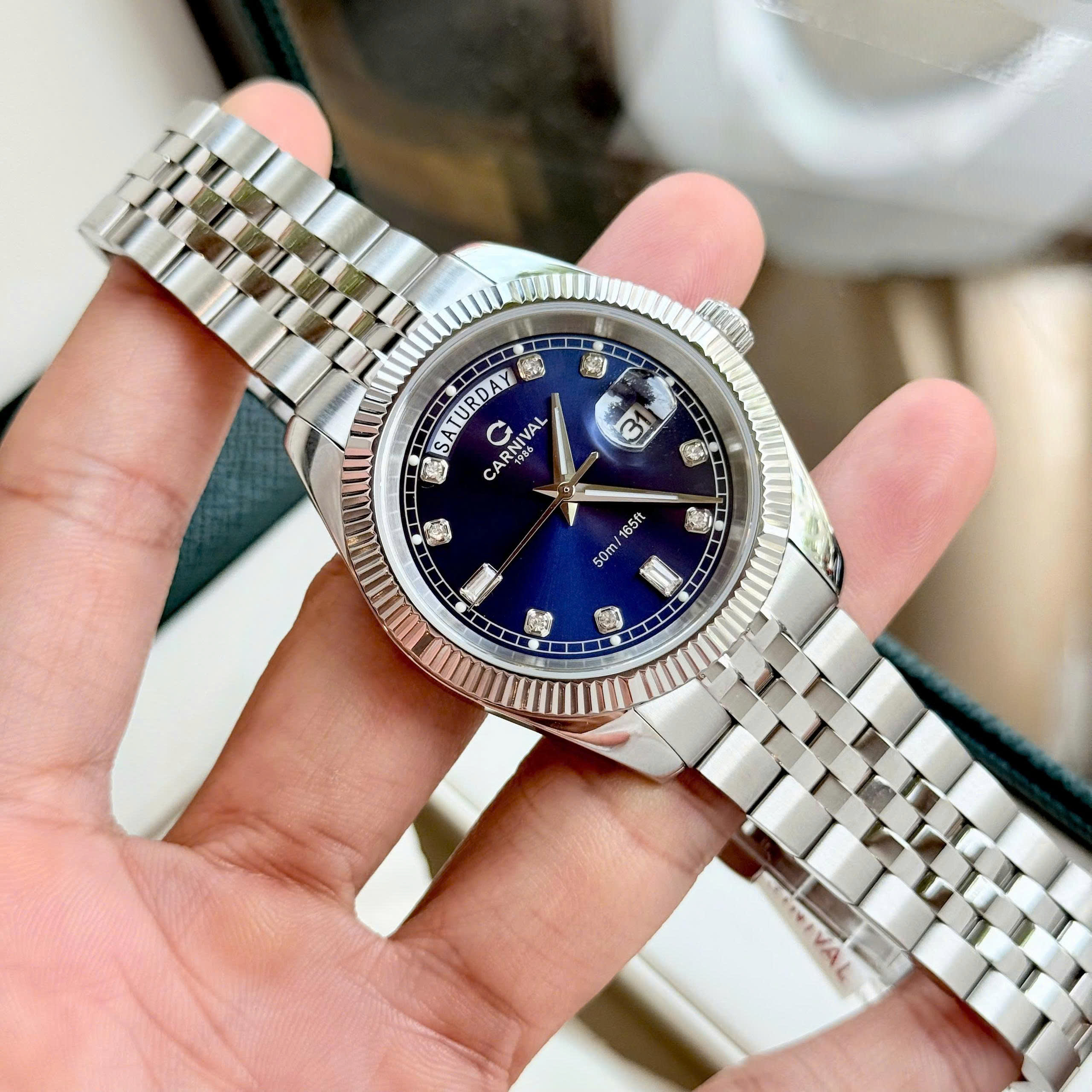 ĐỒNG HỒ NAM CARNIVAL QUARTZ 8190G-VT-X
