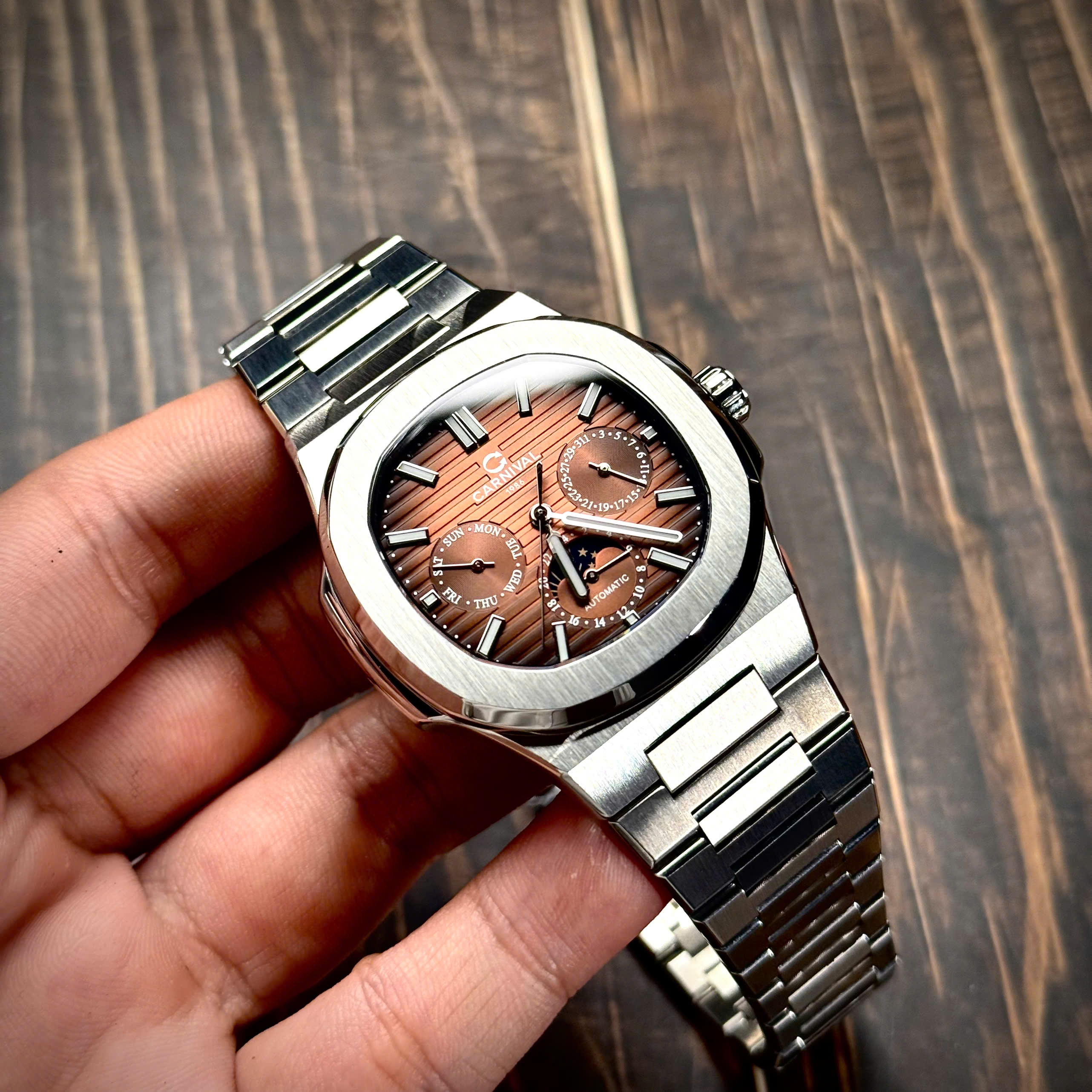 ĐỒNG HỒ NAM CARNIVAL AUTOMATIC  8179G-VT-N