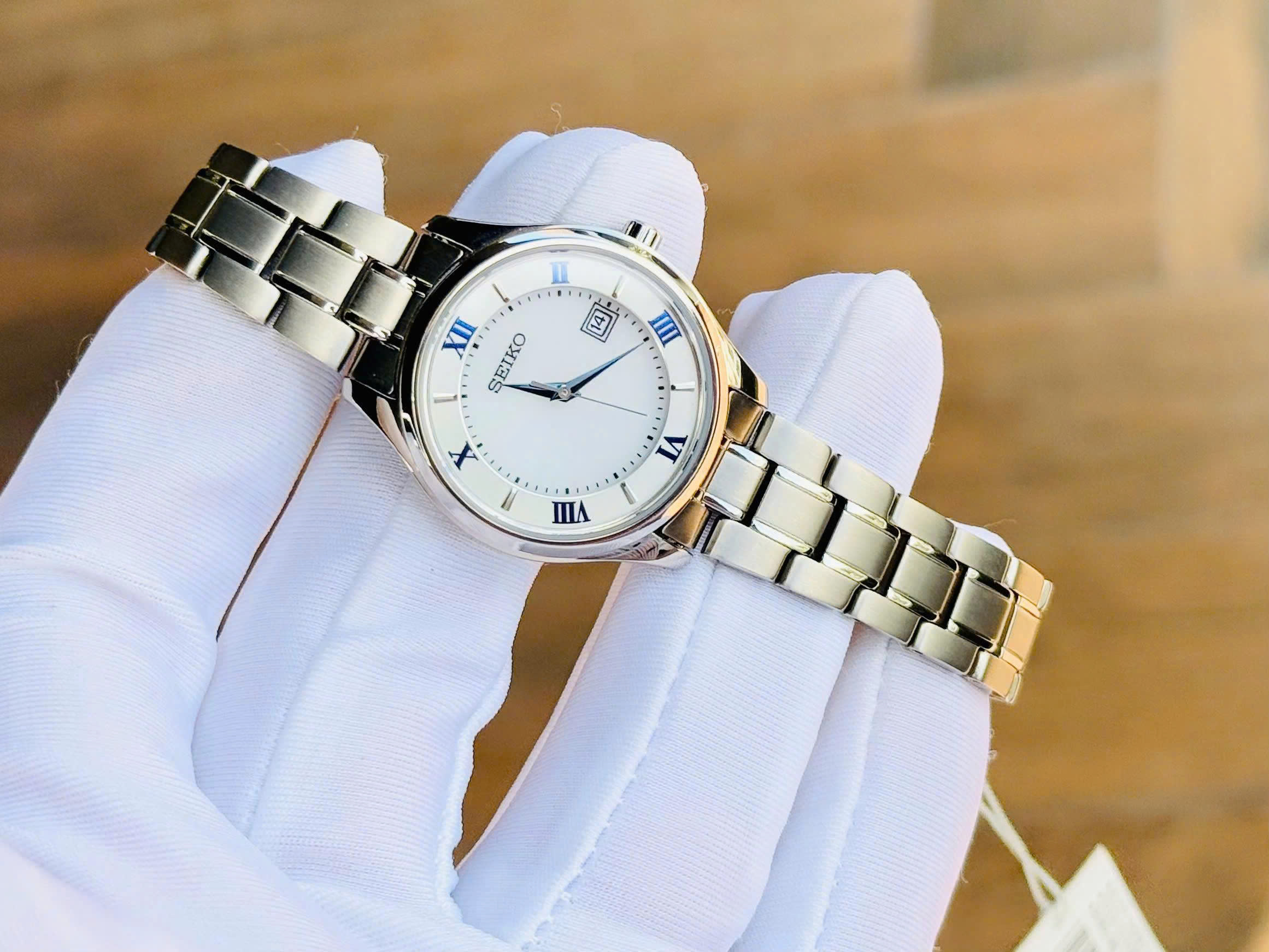 ĐỒNG HỒ NỮ SEIKO SOLAR QUARTZ STPX063