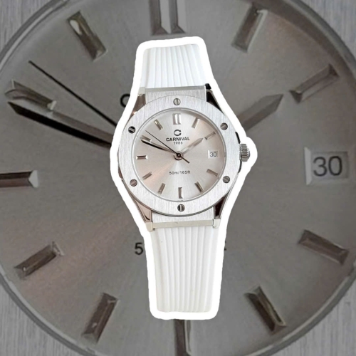 ĐỒNG HỒ NỮ CARNIVAL QUARTZ 8168L-VT-DCS-T1