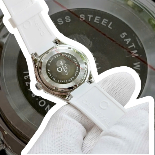 ĐỒNG HỒ NỮ CARNIVAL QUARTZ 8168L-VT-DCS-T1