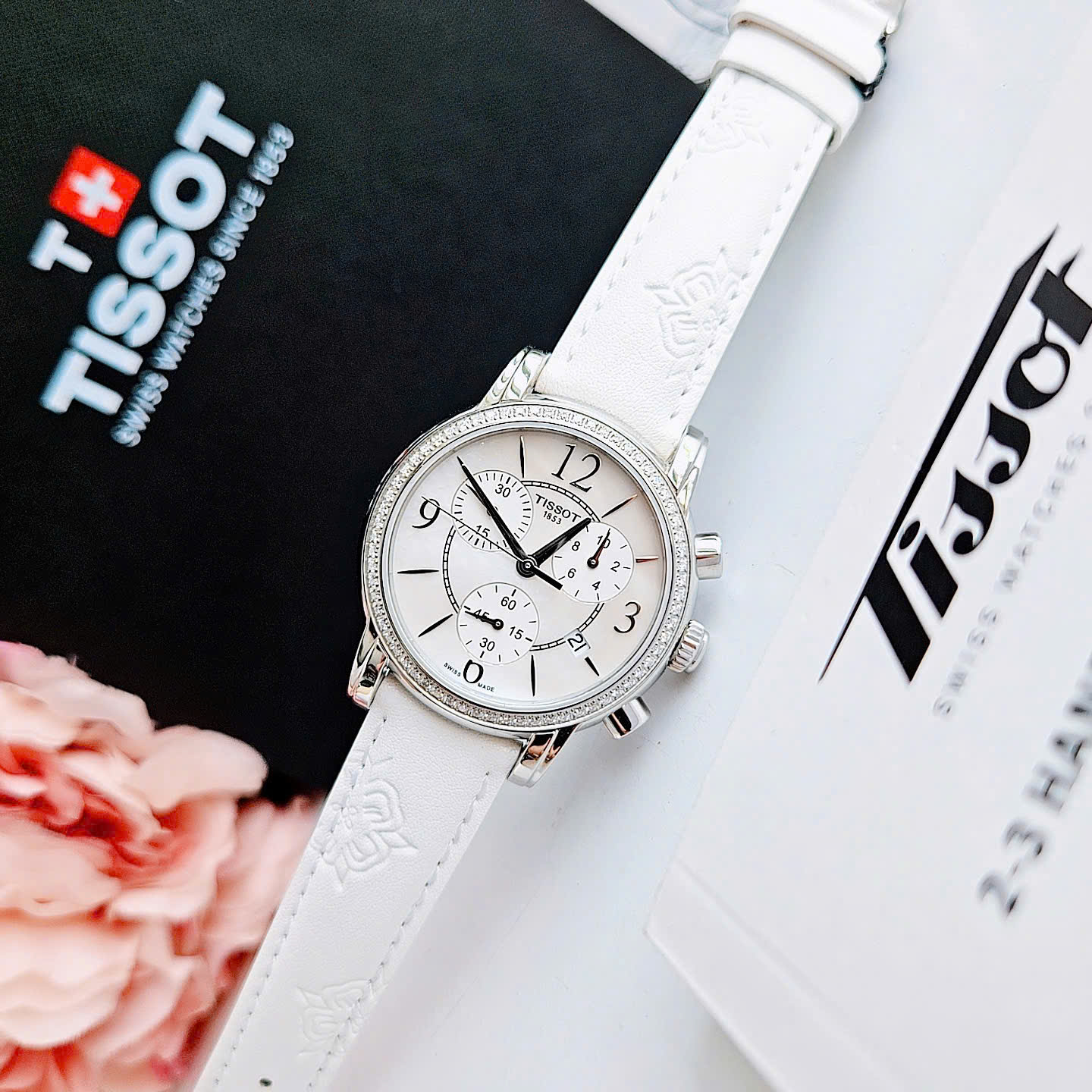 ĐỒNG HỒ NỮ TISSOT CHRONOGRAPH QUARTZ T050.217.67.117.00