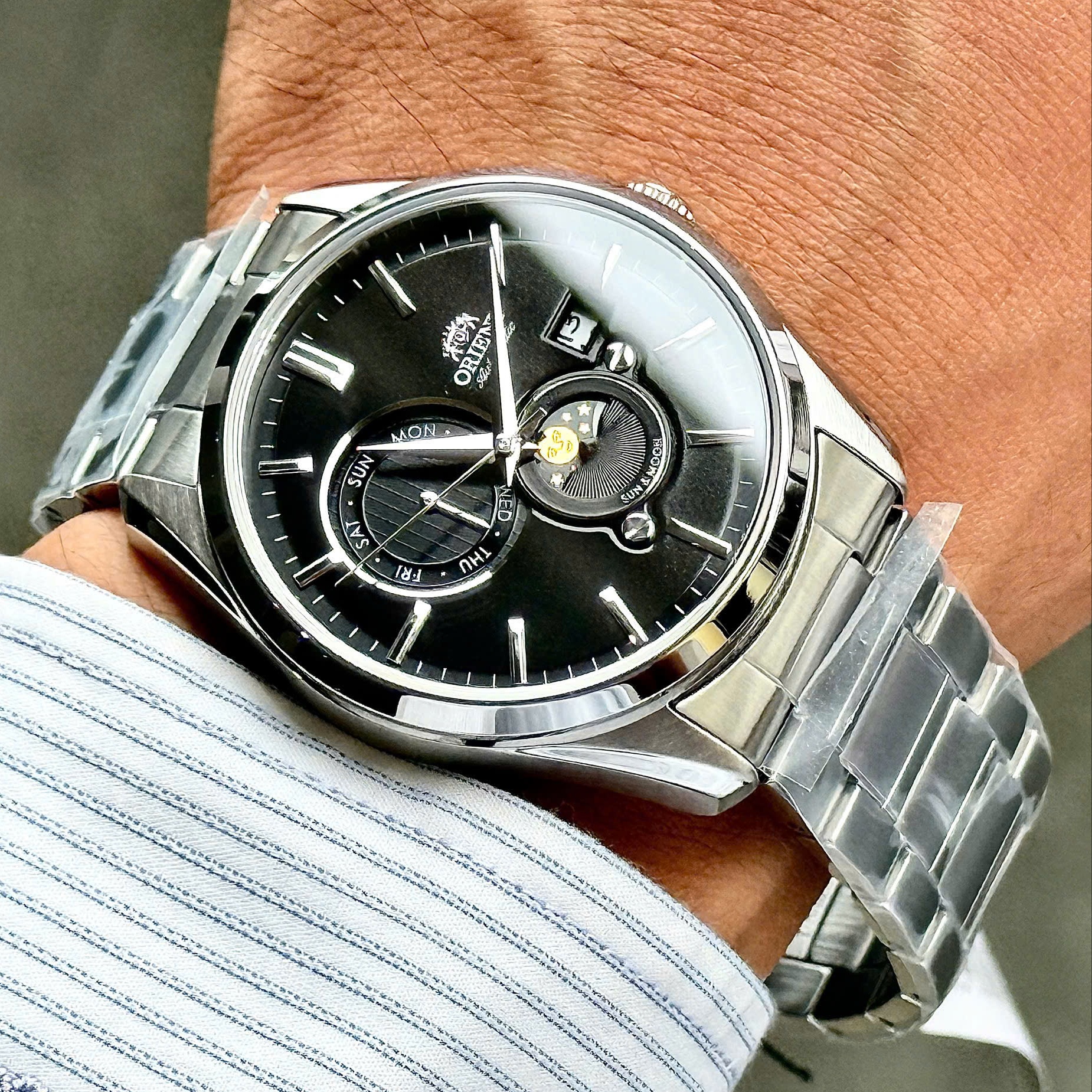 ĐỒNG HỒ NAM ORIENT SUN AND MOON GEN 5 RA-AK0302B (RN-AK0302B)