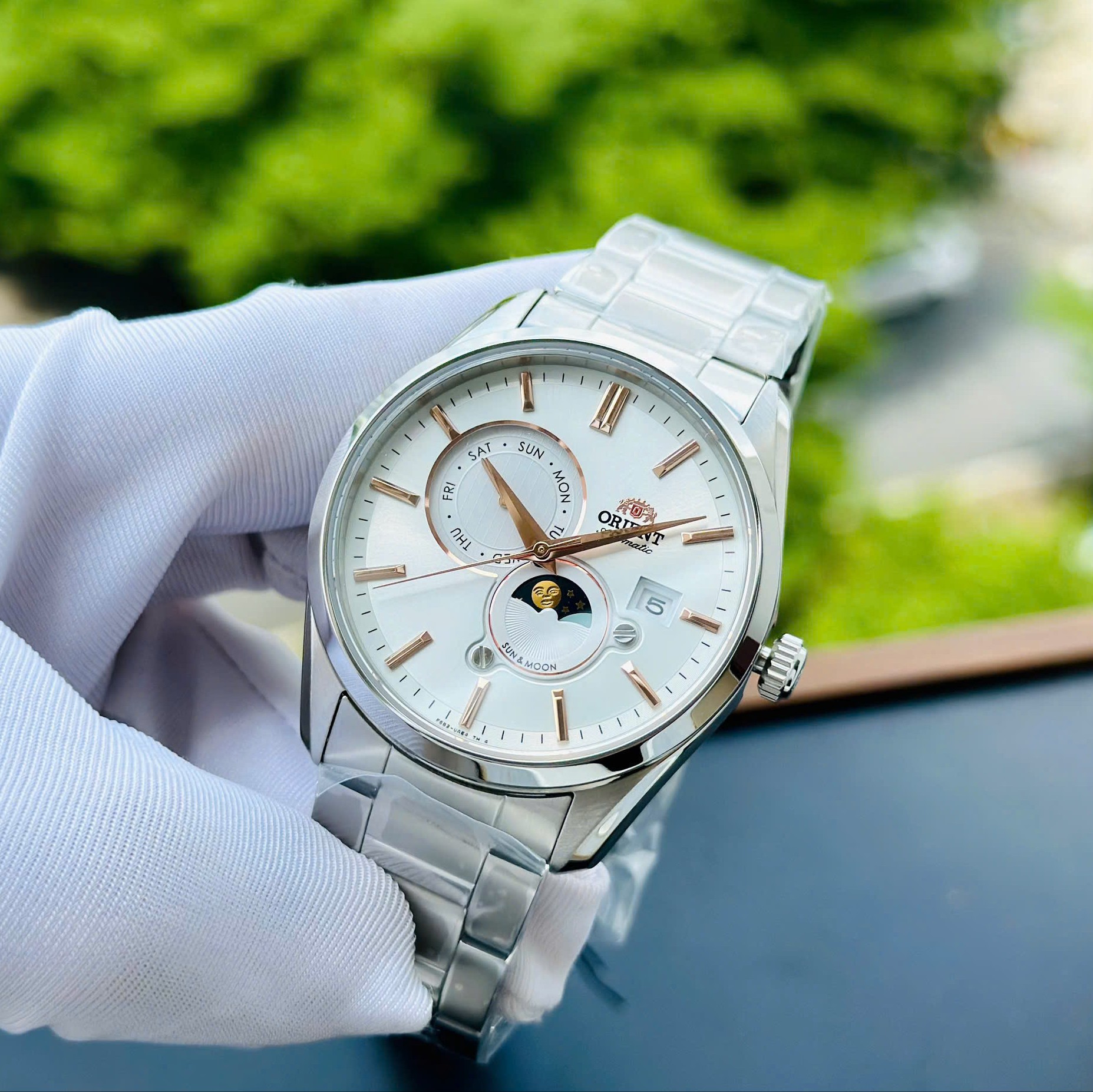 ĐỒNG HỒ NAM ORIENT SUN AND MOON GEN 5 RN-AK0301S