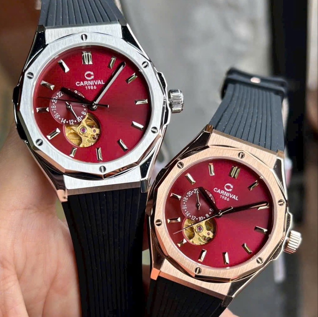 ĐỒNG HỒ NAM CARNIVAL AUTOMATIC 8189G-VT-DCS-DO