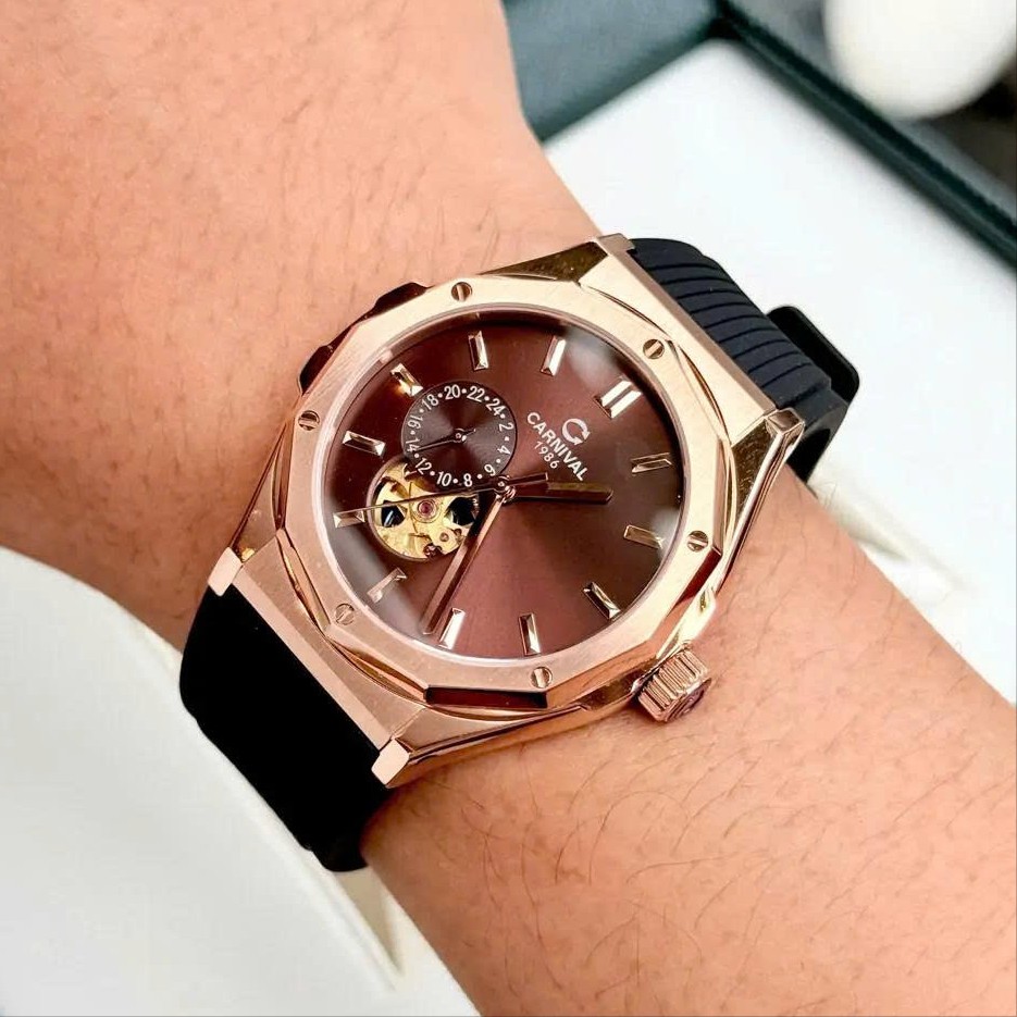 ĐỒNG HỒ NAM CARNIVAL AUTOMATIC 8189G-VH-DCS-N