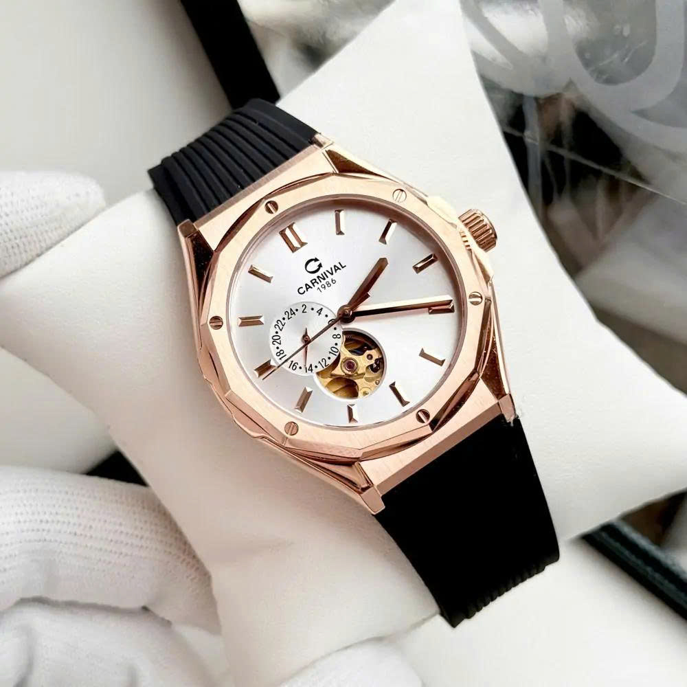ĐỒNG HỒ NAM CARNIVAL AUTOMATIC 8189G-VH-DCS-T