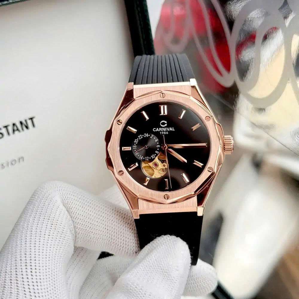 ĐỒNG HỒ NAM CARNIVAL AUTOMATIC 8189G-VH-DCS-D