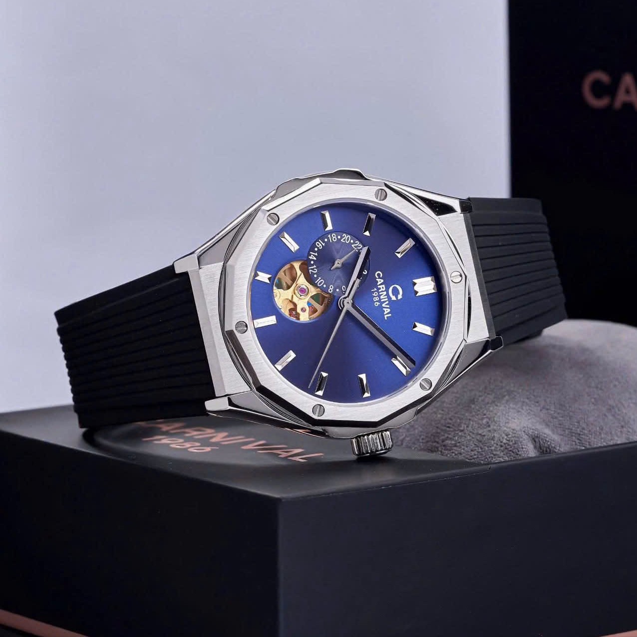 ĐỒNG HỒ NAM CARNIVAL AUTOMATIC 8189G-VT-DCS-X