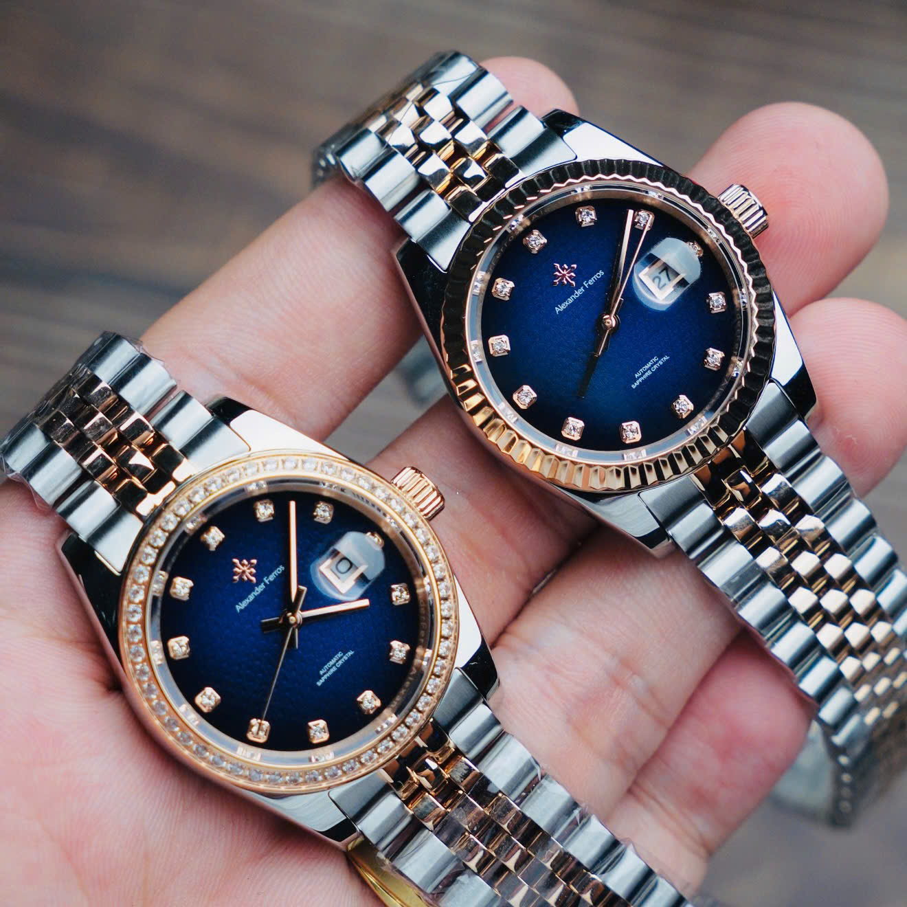 ĐỒNG HỒ NỮ ALEXANDER FERROS AUTOMATIC 8201D/05