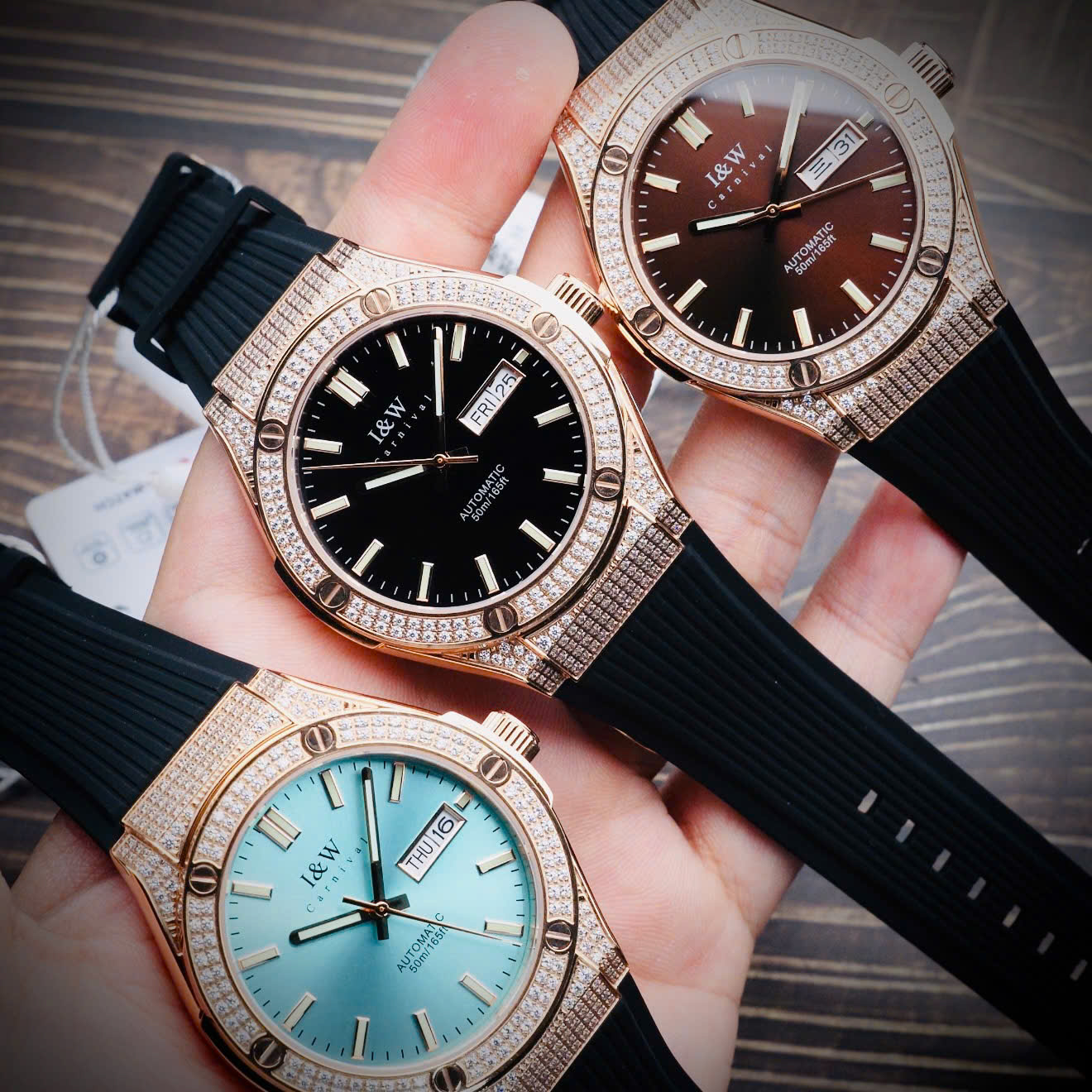 ĐỒNG HỒ NAM I&W CARNIVAL AUTOMATIC IW55851G3-S9