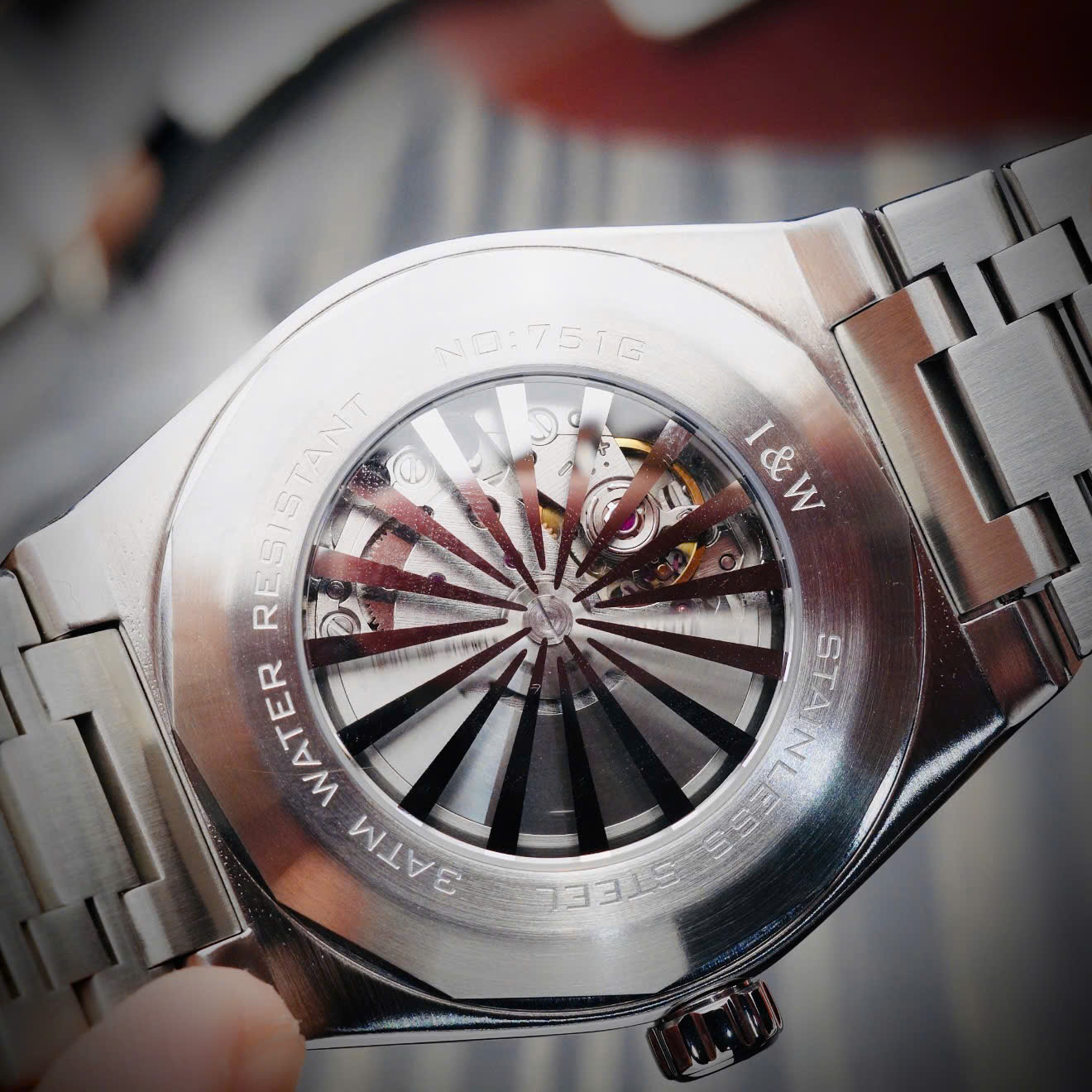 ĐỒNG HỒ NAM AUTOMATIC I&W CARNIVAL IW751G-T4