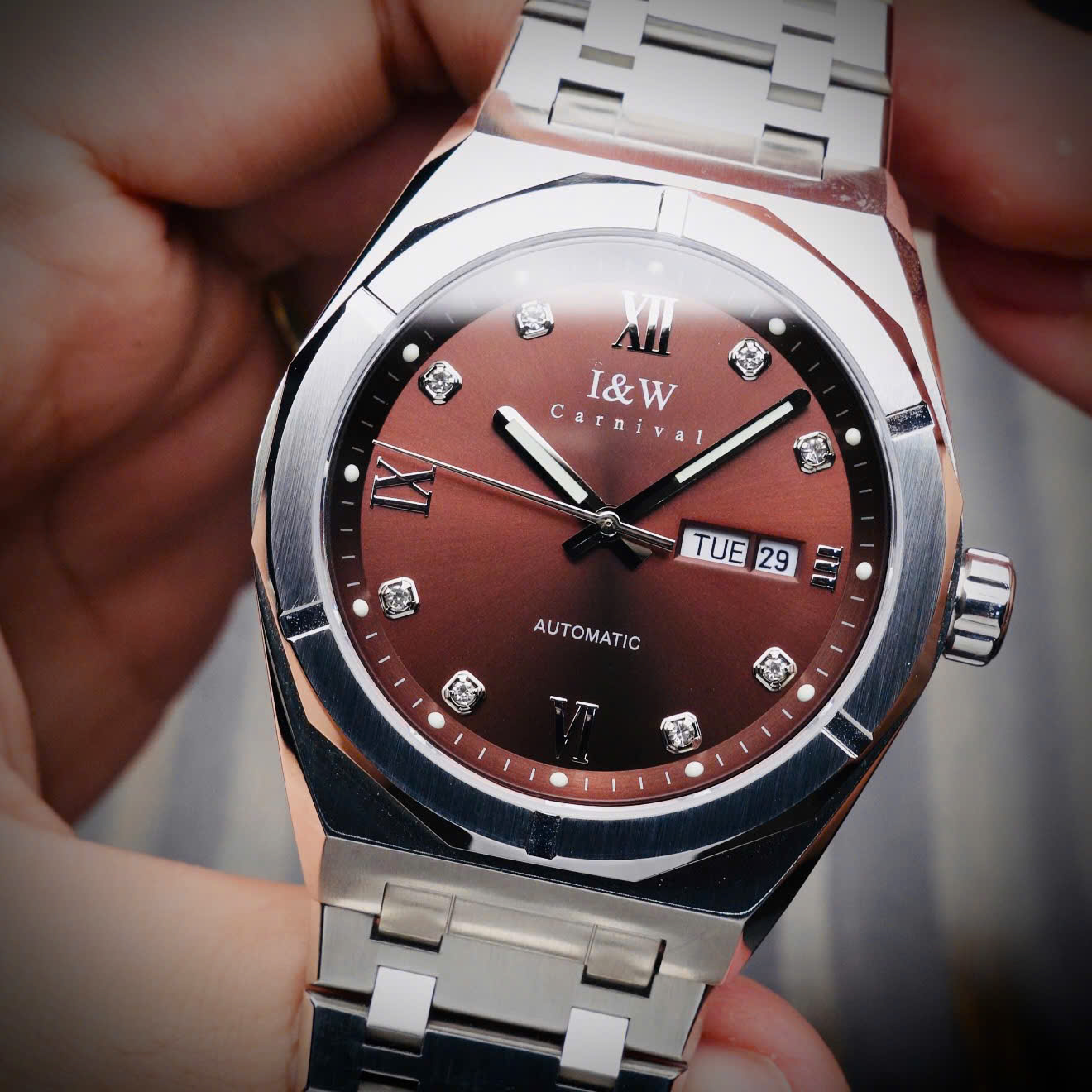 ĐỒNG HỒ NAM AUTOMATIC I&W CARNIVAL IW751G-T7