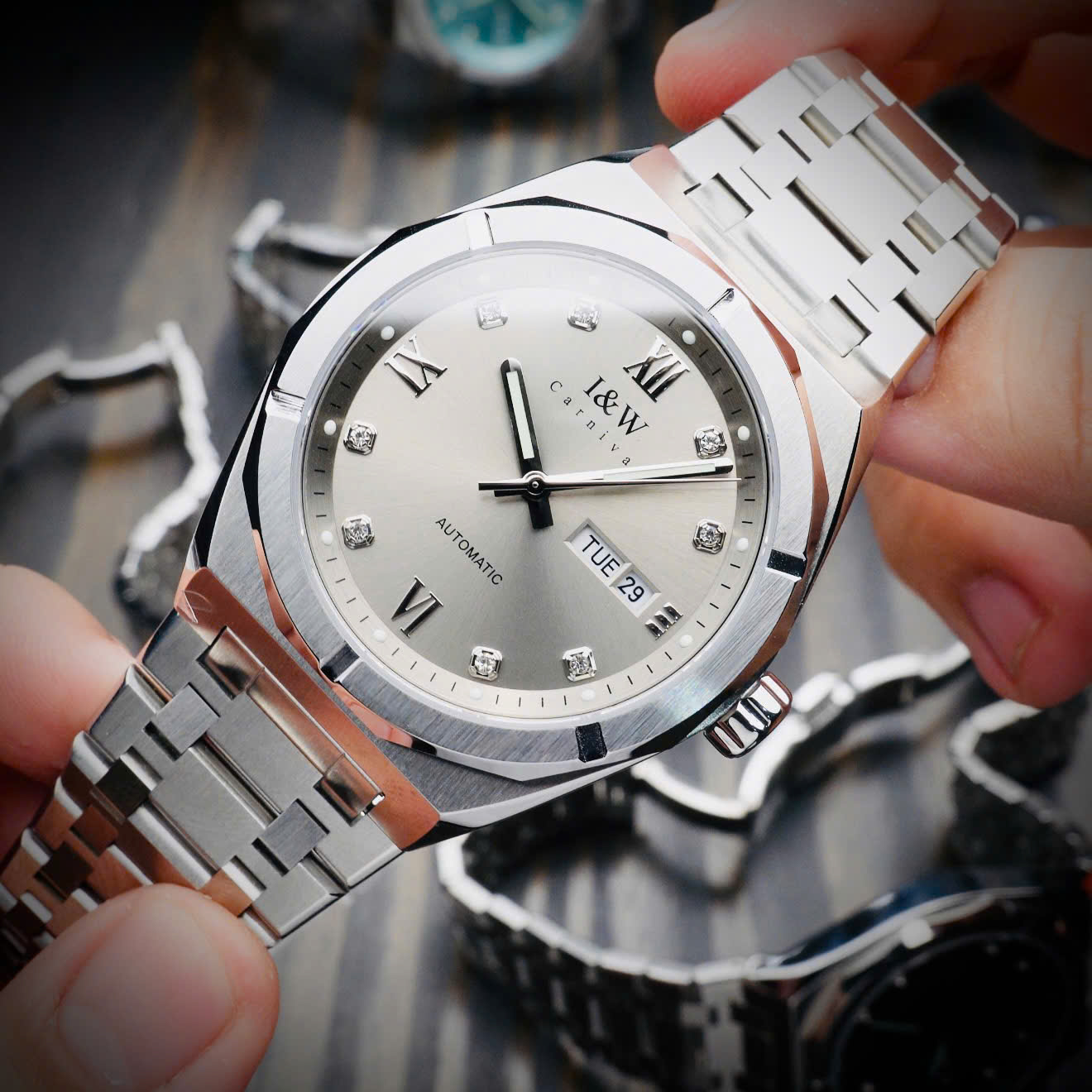 ĐỒNG HỒ NAM AUTOMATIC I&W CARNIVAL IW751G-T4