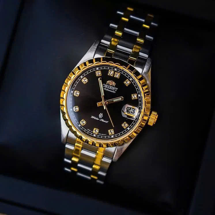 Đồng Hồ Nam Orient Oyster Black Demi SER1P007B