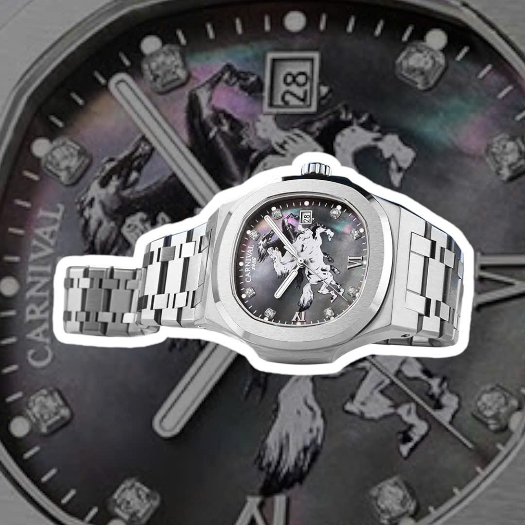 ĐỒNG HỒ NAM CARNIVAL AUTOMAITC 8160G-VT-DK-SM