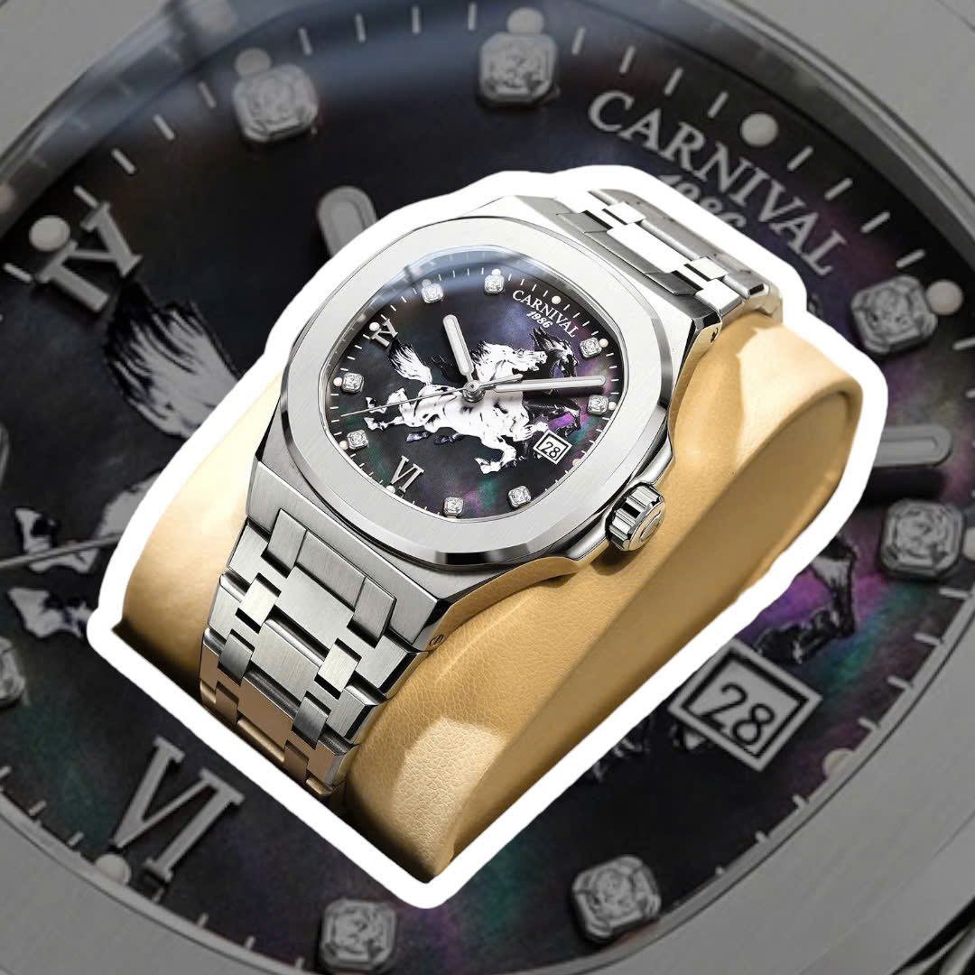 ĐỒNG HỒ NAM CARNIVAL AUTOMAITC 8160G-VT-DK-SM