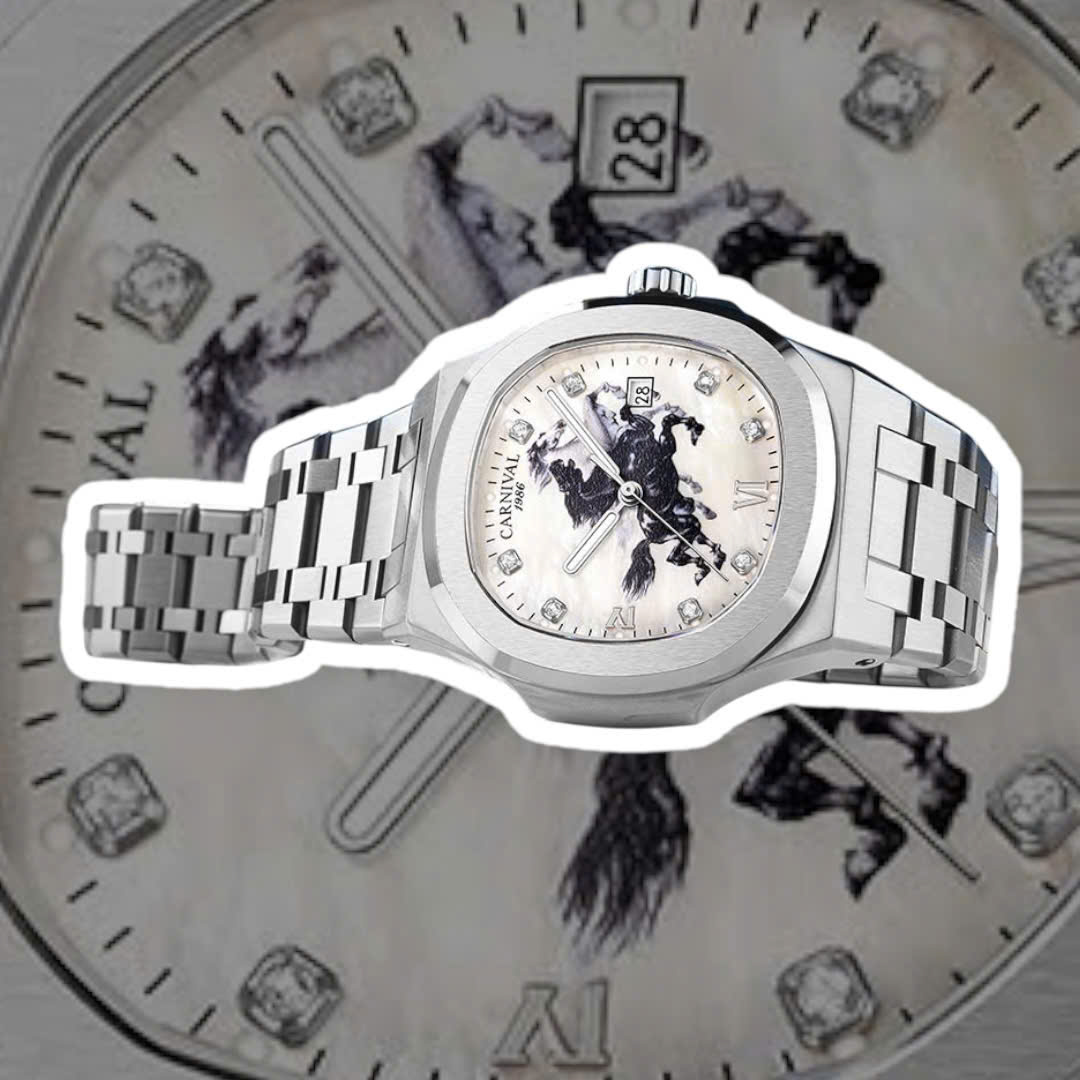 ĐỒNG HỒ NAM CARNIVAL AUTOMAITC 8160G-VT-TK-SM