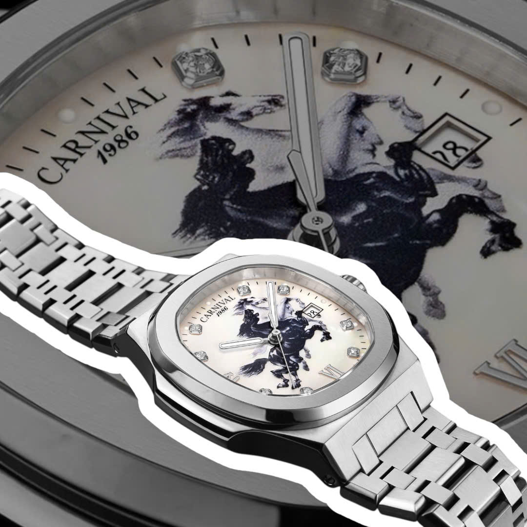 ĐỒNG HỒ NAM CARNIVAL AUTOMAITC 8160G-VT-TK-SM