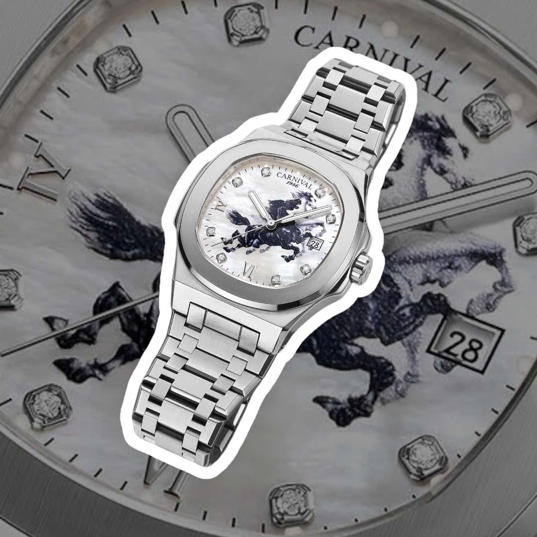 ĐỒNG HỒ NAM CARNIVAL AUTOMAITC 8160G-VT-TK-SM