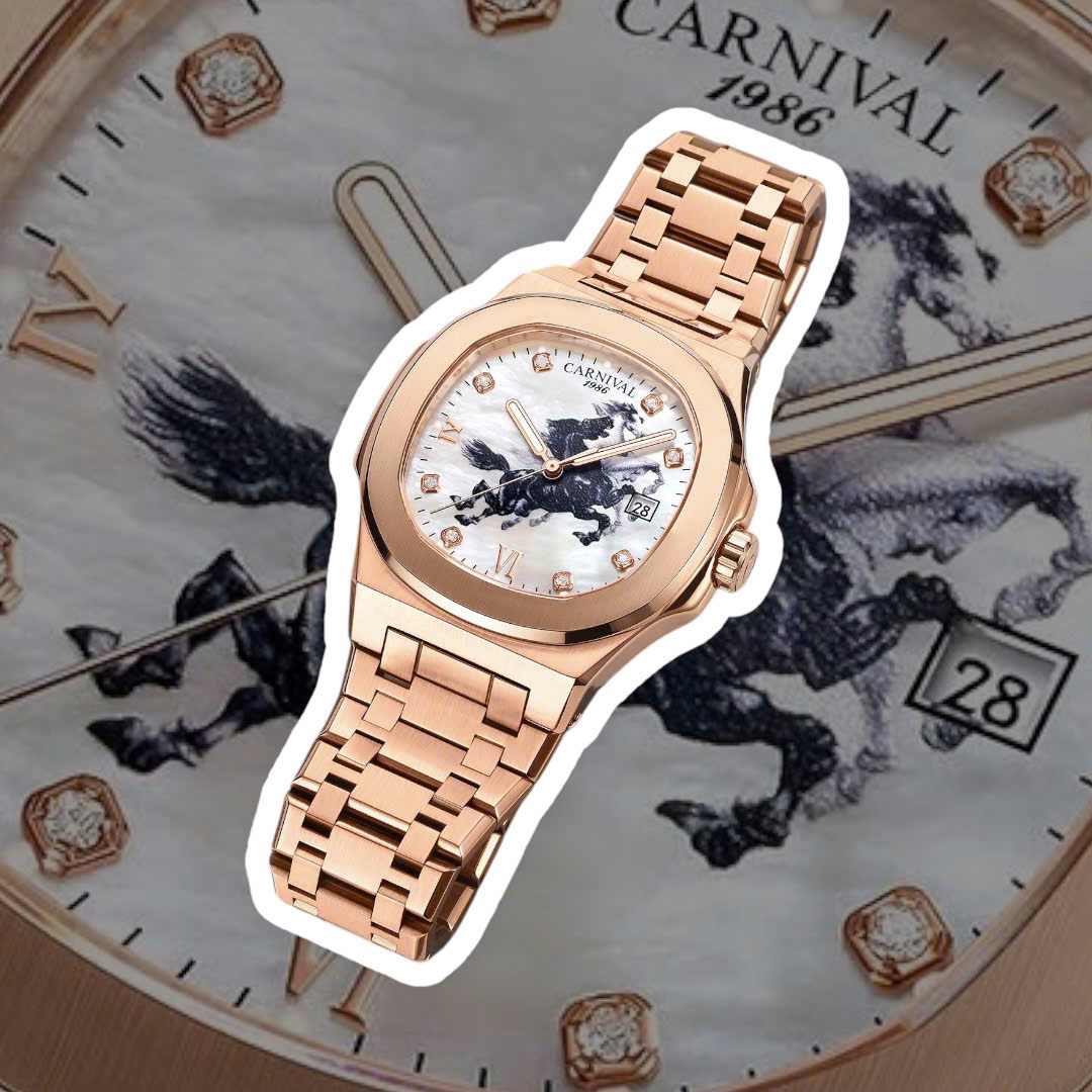 ĐỒNG HỒ NAM CARNIVAL AUTOMAITC 8160G-VH-TK-SM