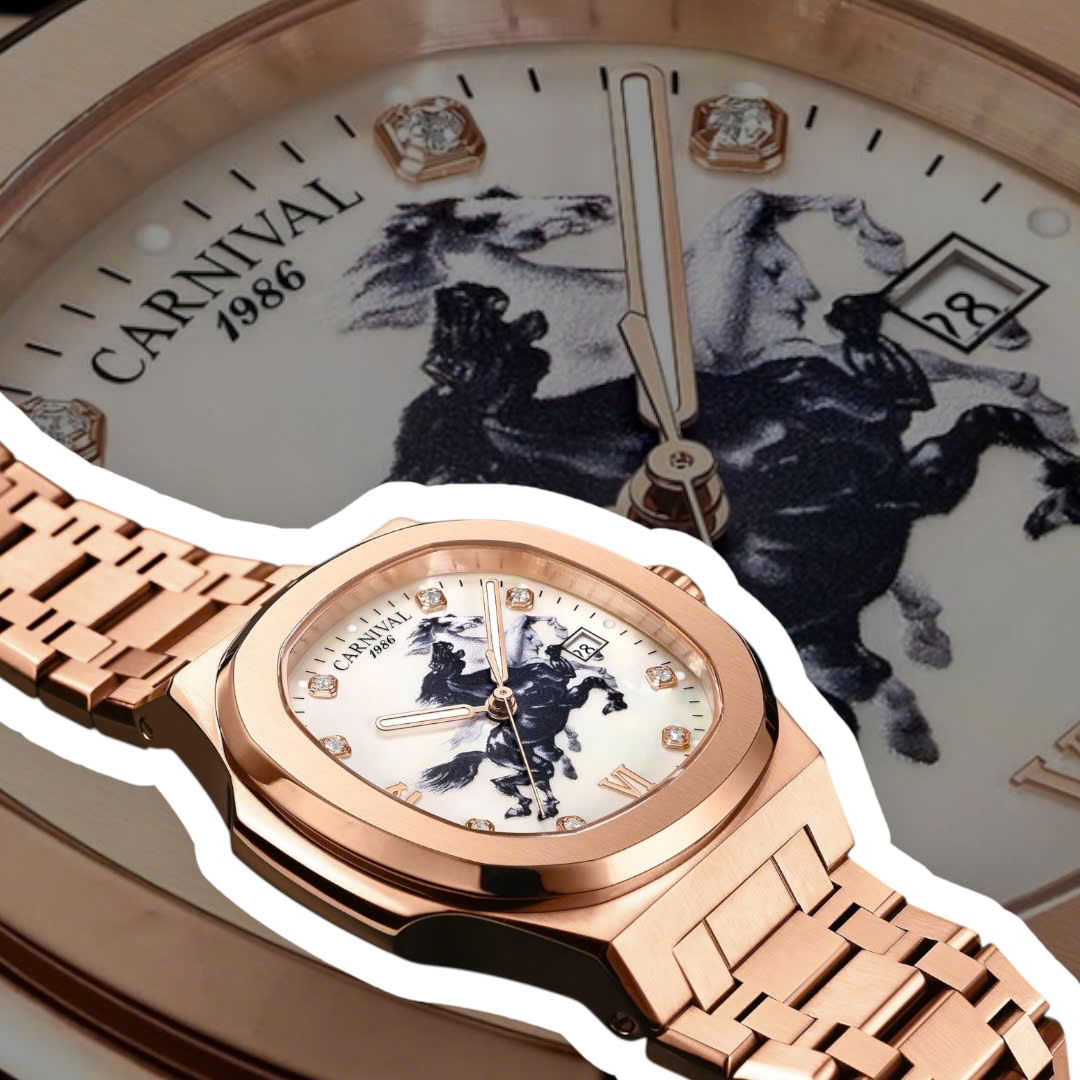 ĐỒNG HỒ NAM CARNIVAL AUTOMAITC 8160G-VH-TK-SM