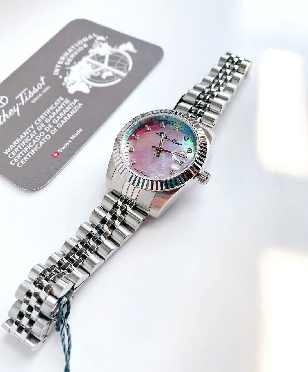 ĐỒNG HỒ NỮ TISSOT QUARTZ MATHEY D810AVIO