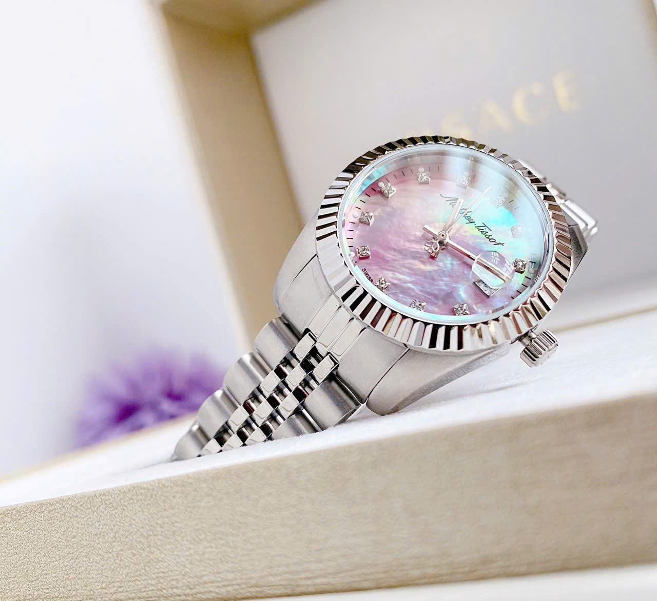 ĐỒNG HỒ NỮ TISSOT QUARTZ MATHEY D810AVIO