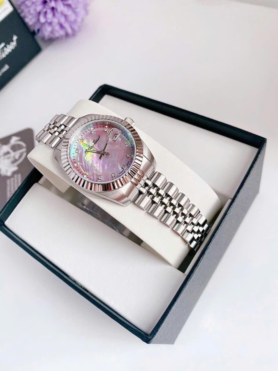 ĐỒNG HỒ NỮ TISSOT QUARTZ MATHEY D810AVIO