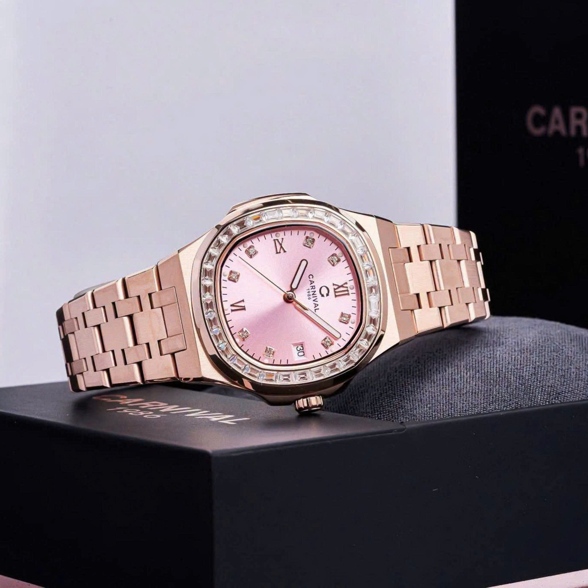 ĐỒNG HỒ NỮ CARNIVAL QUARTZ 8160L2-VH-H